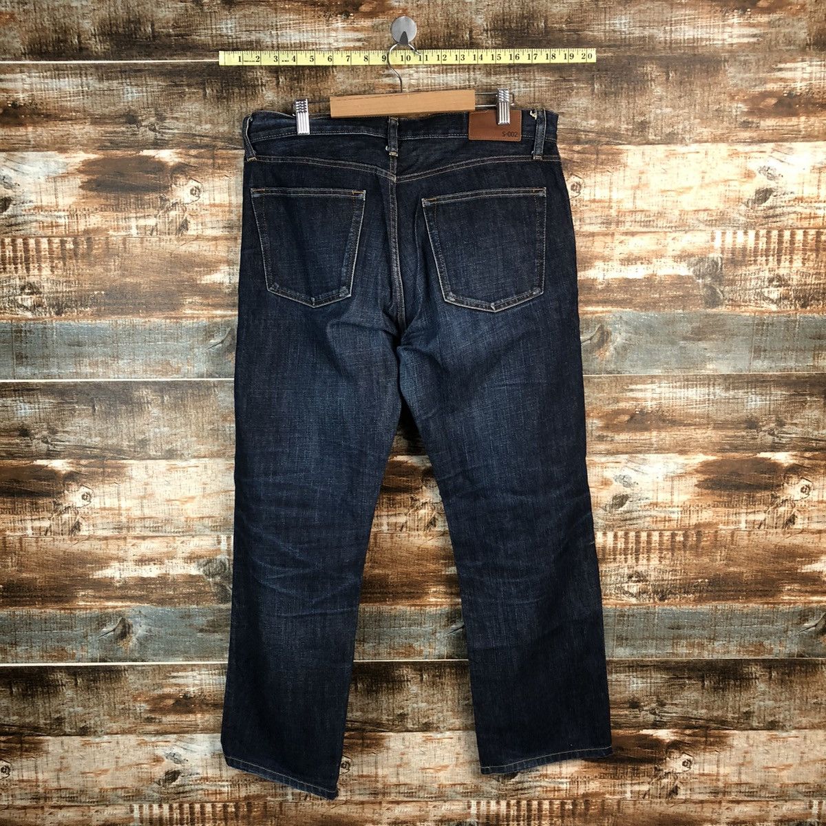 Japanese Brand Uniqlo Blue vintage Denim Pants #A1412 Size US 34 / EU 50 - 14 Thumbnail