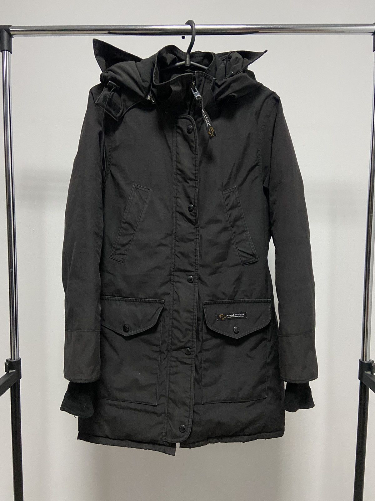 Canada Goose × Vintage Canada Goose trillium Jacket Hood Vintage Puffer Size S / US 4 / IT 40 - 1 Thumbnail