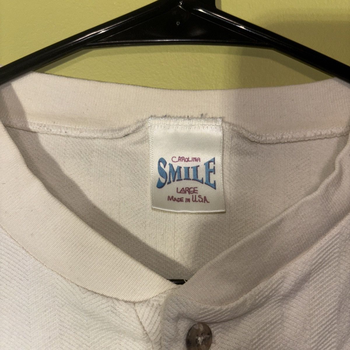 Vintage Vintage Ft. Lauderdale Florida Polo Shirt Mens Large White Size US L / EU 52-54 / 3 - 3 Thumbnail