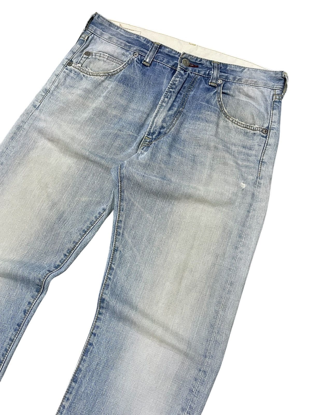 Blue Blue Japan Blue Blue Japan Light Indigo Wash Faded Jeans Size US 30 / EU 46 - 3 Thumbnail