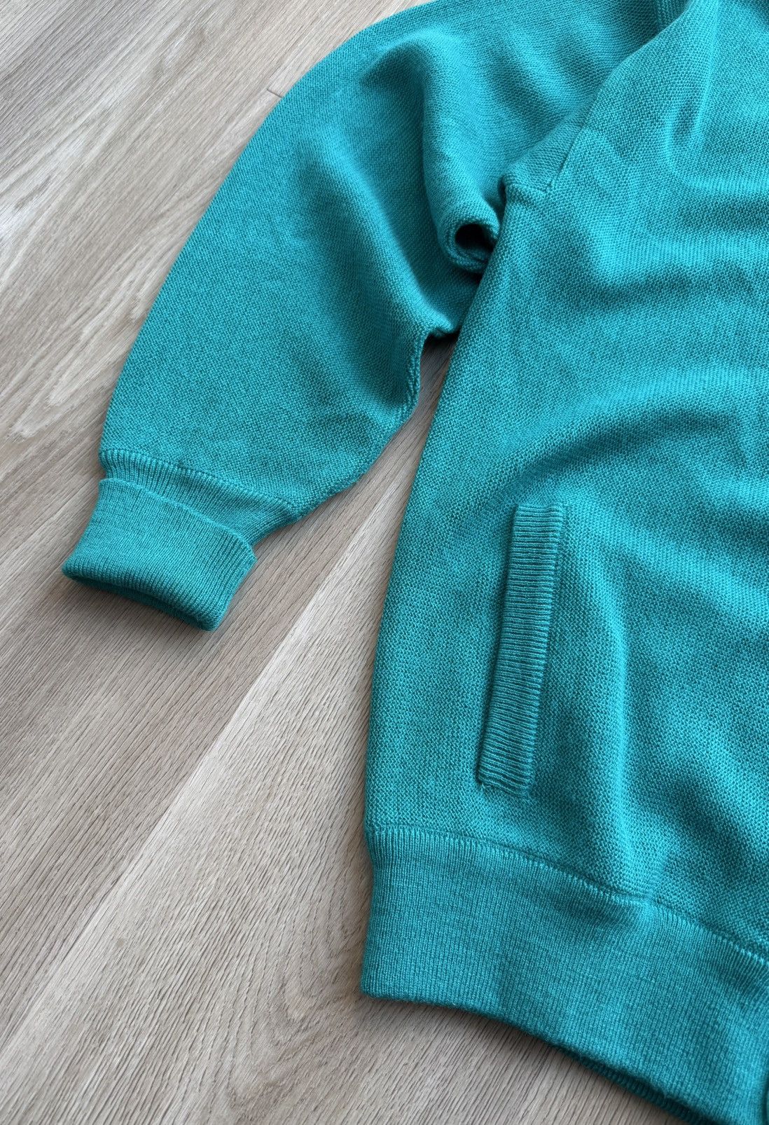 Lacoste Vintage 90s Lacoste Chemise Knit Cardigan Sweater Size US XL / EU 56 / 4 - 2 Thumbnail