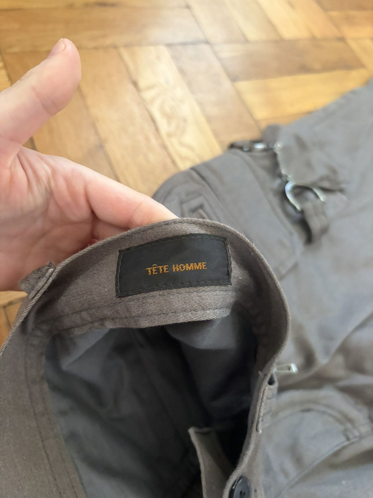 Issey Miyake Tête Homme x Issey Miyaki Archive Cargo Bondage Pants Size US 30 / EU 46 - 6 Thumbnail