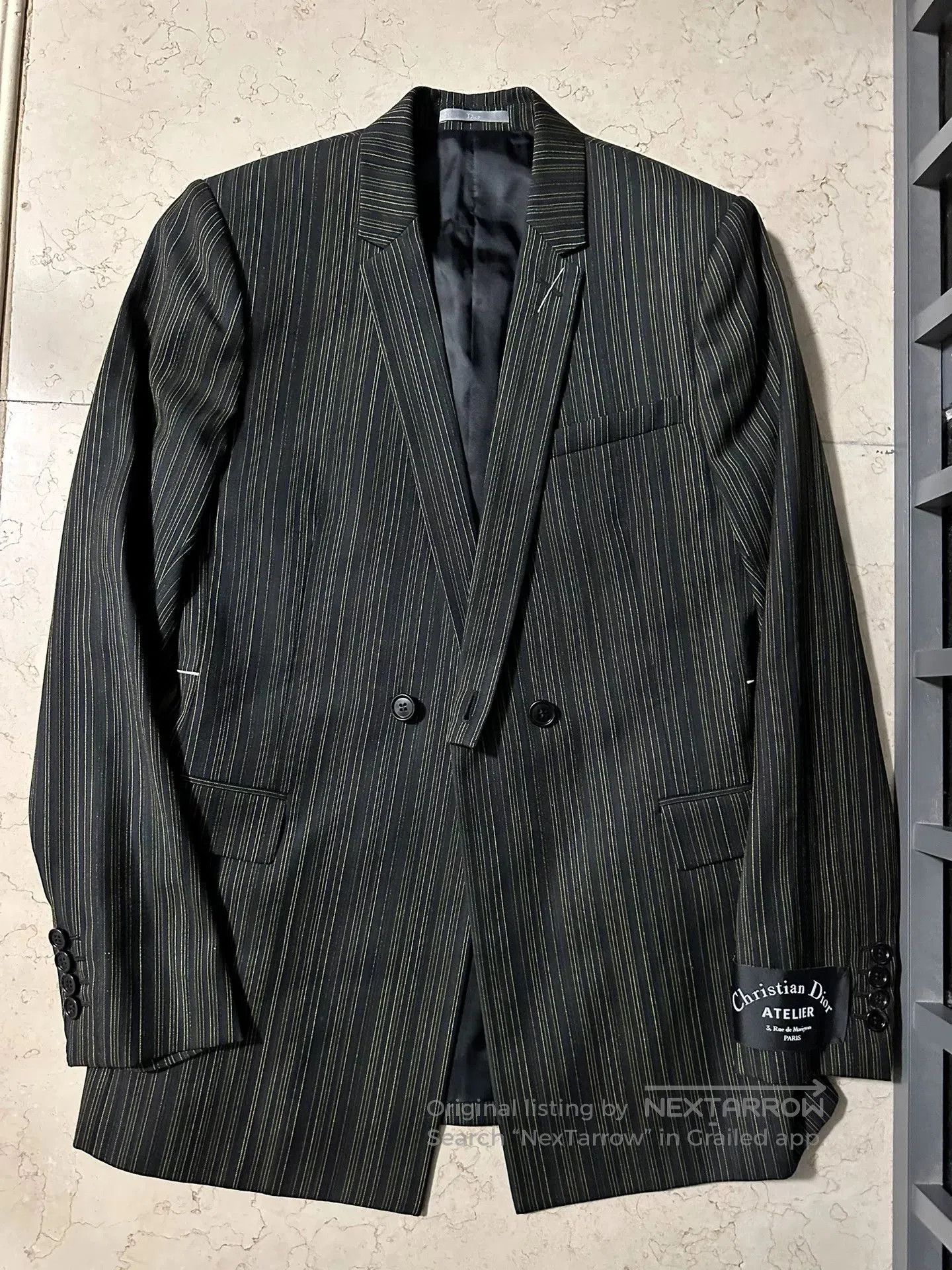 Dior Dior Homme 18AW Cross Suit Jacket. Size US S / EU 44-46 / 1 - 1 Thumbnail