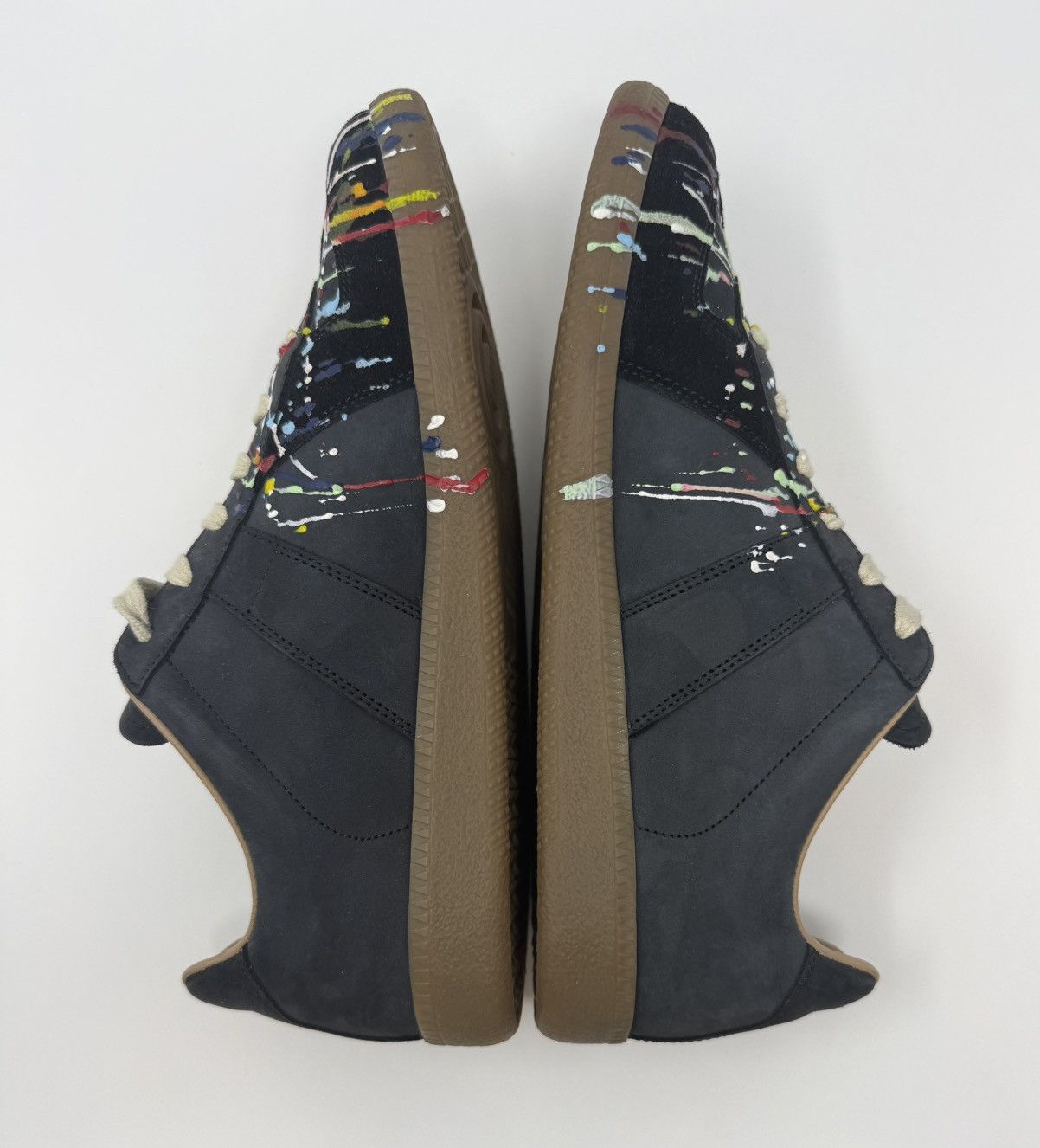 Maison Margiela Maison Margiela Paint Splatter Replica GAT Black Size US 8 / EU 41 - 4 Thumbnail