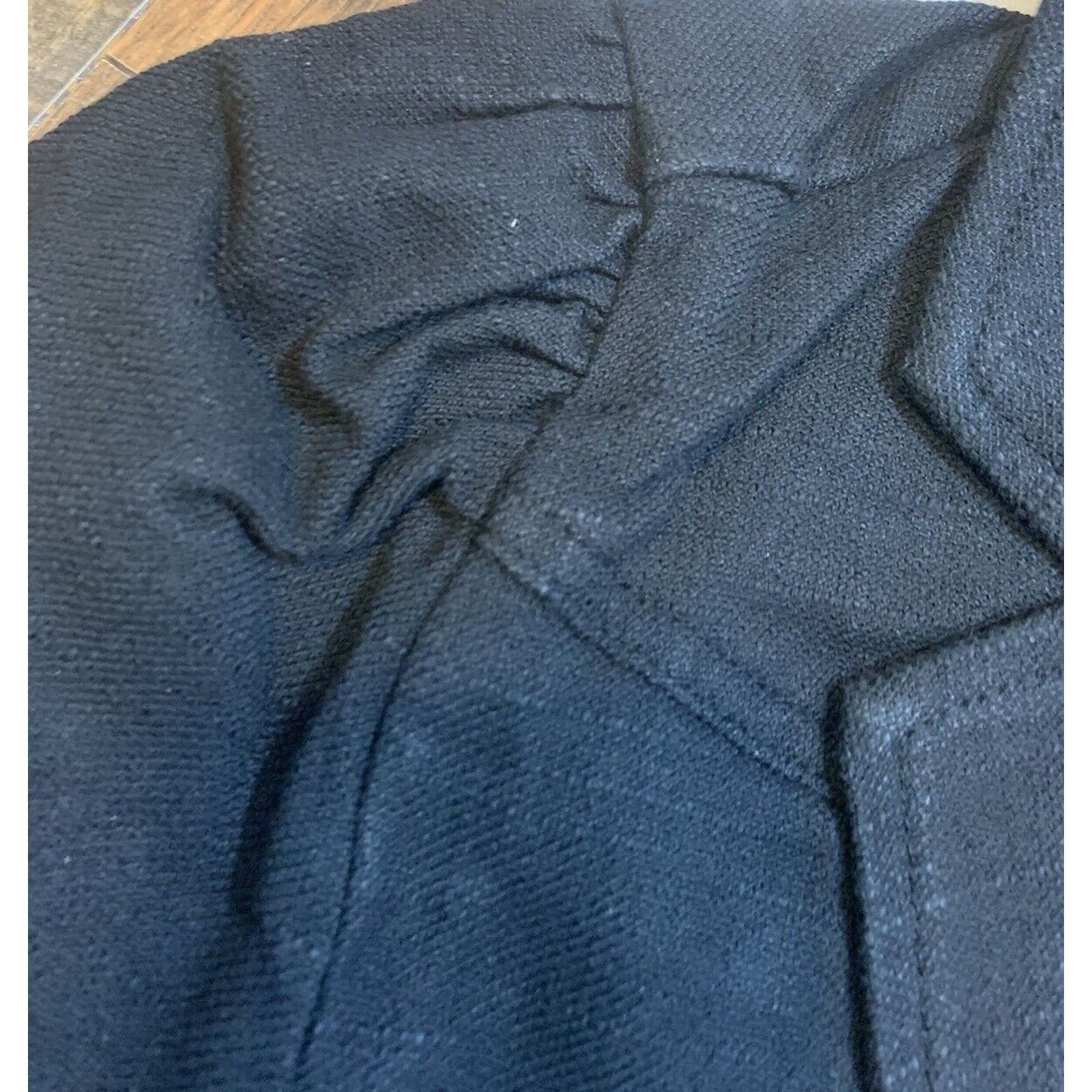I.N.C INC Concepts Puff-Sleeve Coated Denim Blazer Black k L Size L / US 10 / IT 46 - 8 Thumbnail