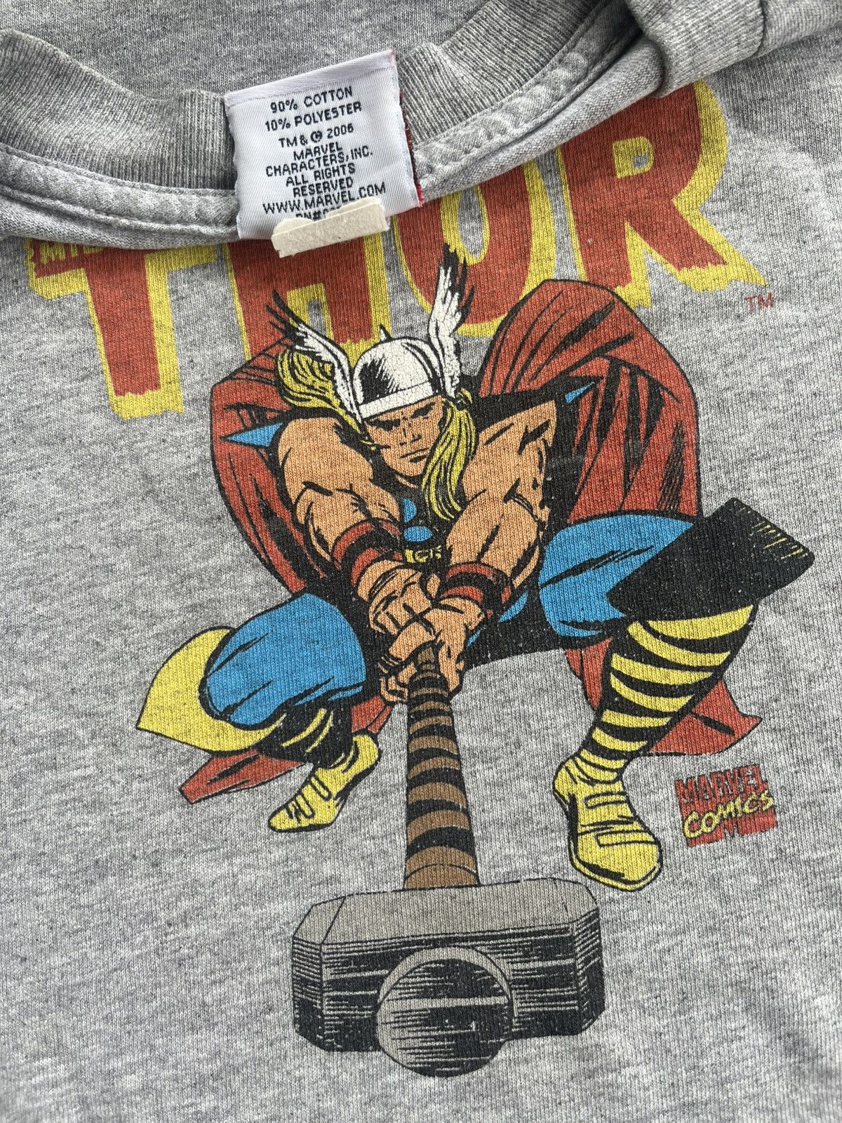 Marvel Comics 2006 Rare Thor Animation Size US XL / EU 56 / 4 - 4 Thumbnail
