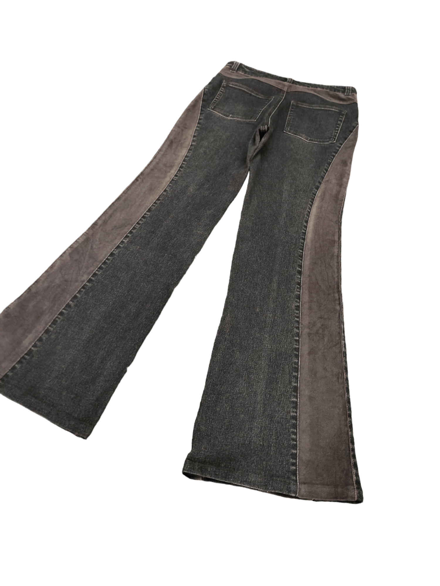 Le Grande Bleu (L.G.B.) Flare Jeans Passionate Two Tone Boot Cut Y2k Lgb Size US 28 / EU 44 - 11 Thumbnail
