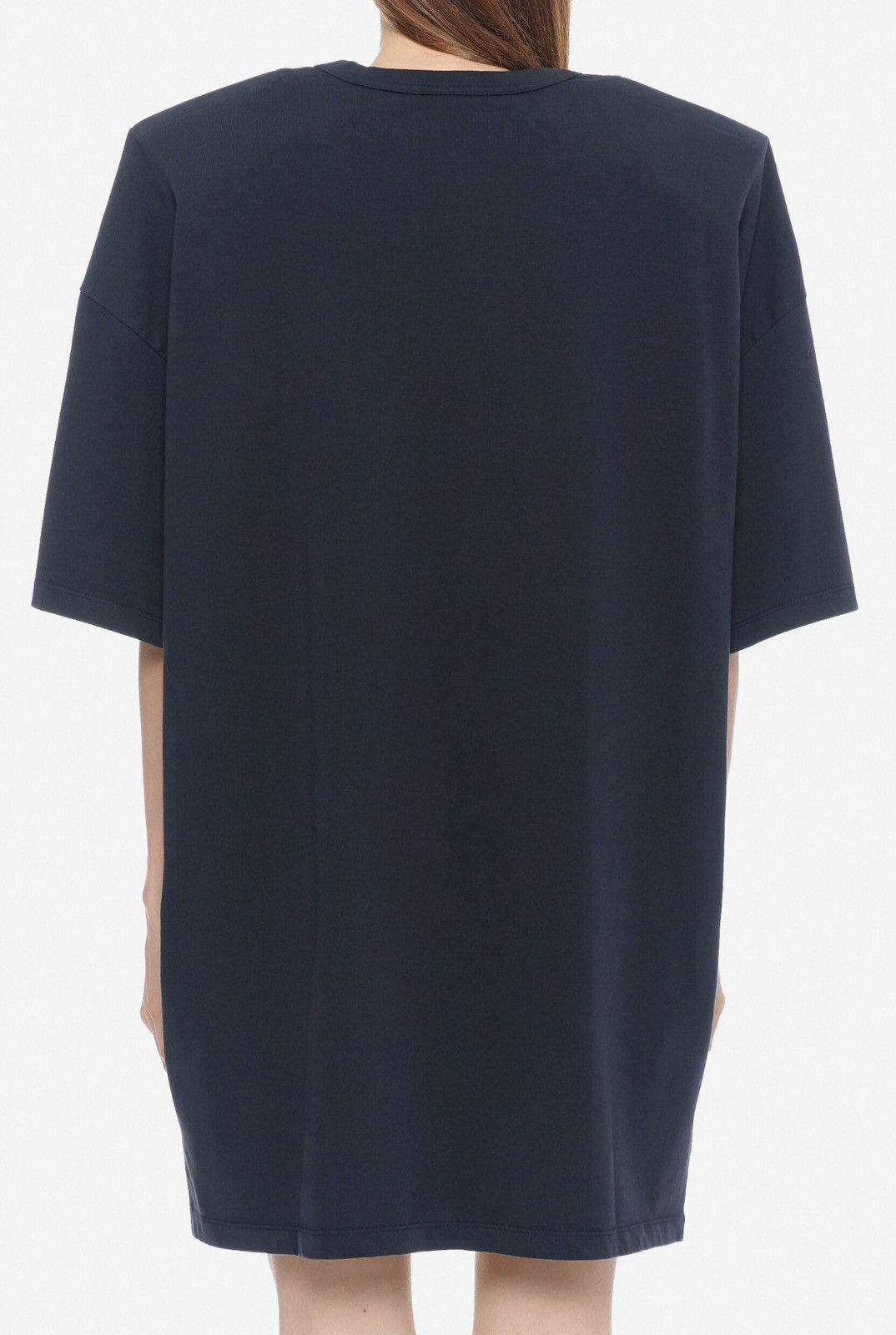 Vaquera Last Vaquera Black Padded Shoulder Tall Tee Size XS / US 0-2 / IT 36-38 - 2 Thumbnail