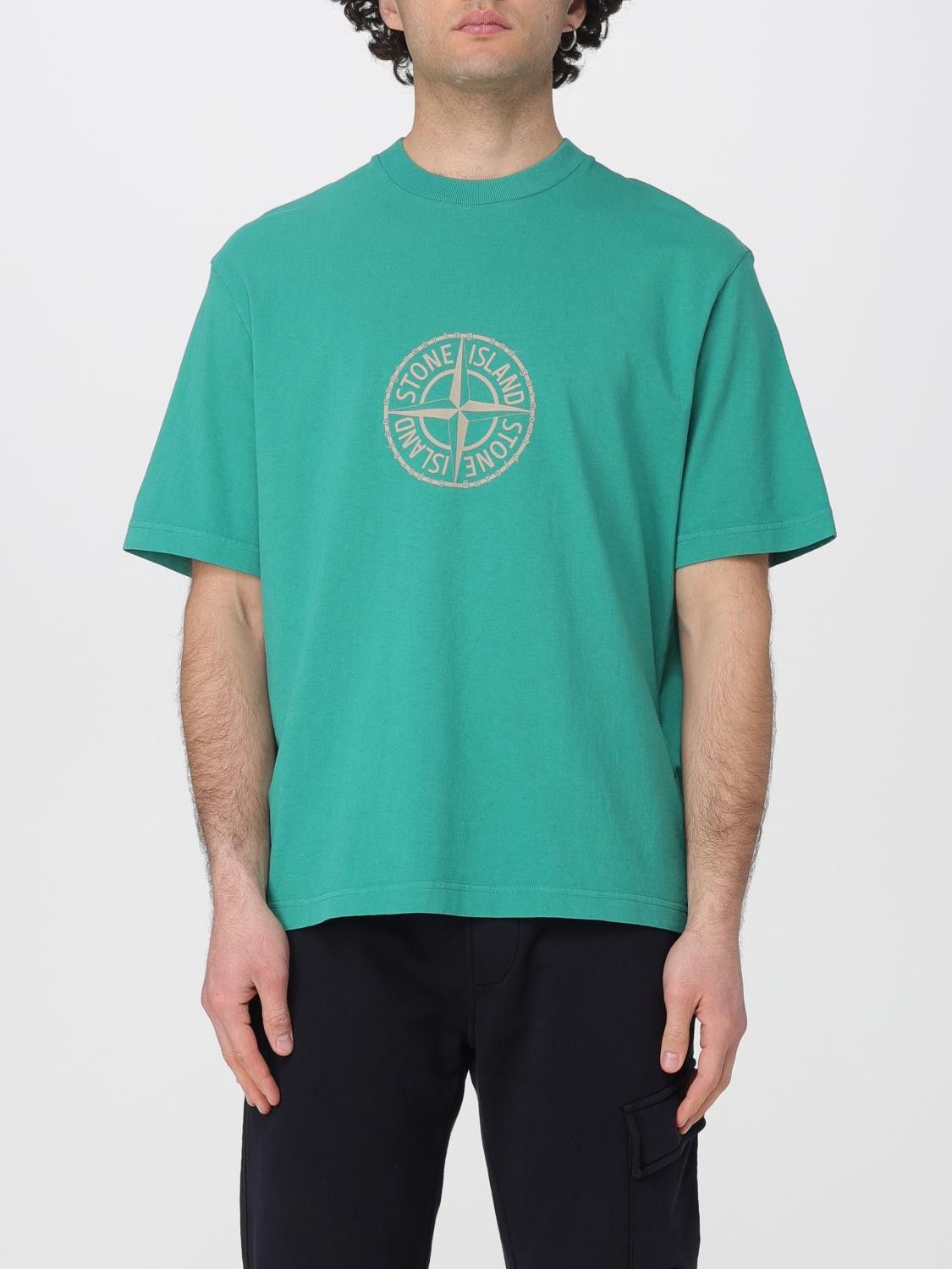 Stone Island Stone Island T-Shirt Men Green Size US S / EU 44-46 / 1 - 1 Thumbnail