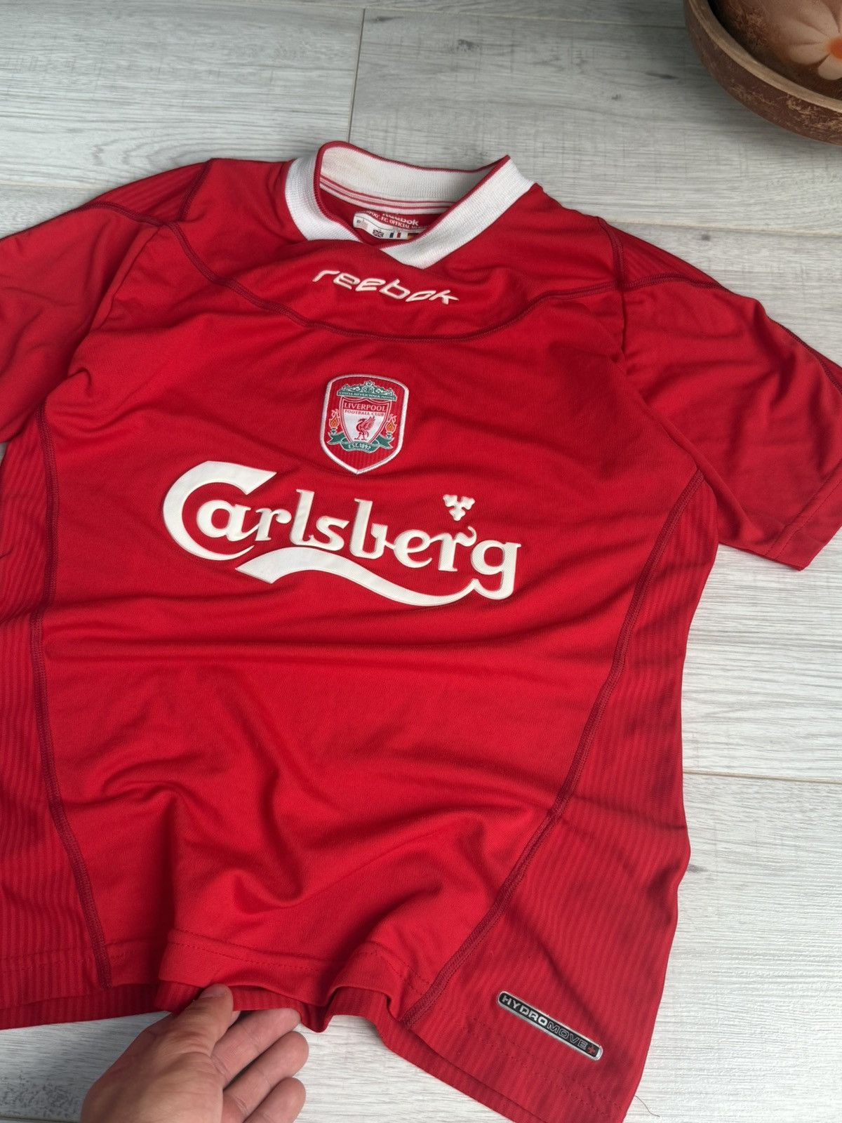 Reebok Vintage liverpool soccer jersey 2002 kit reebok Size US S / EU 44-46 / 1 - 2 Thumbnail