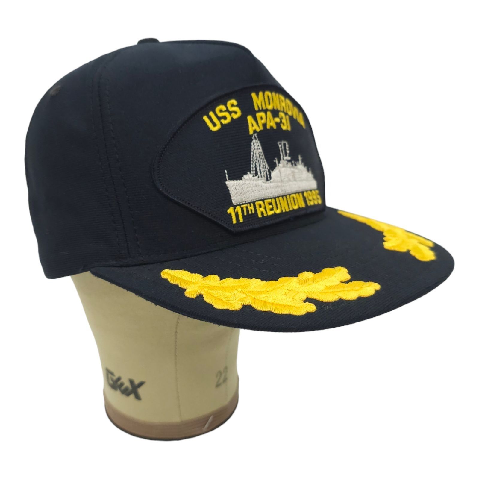 Other USS Monrovia APA-31 11th Reunion 1995 Snapback Cap Scrambled Size ONE SIZE - 3 Thumbnail