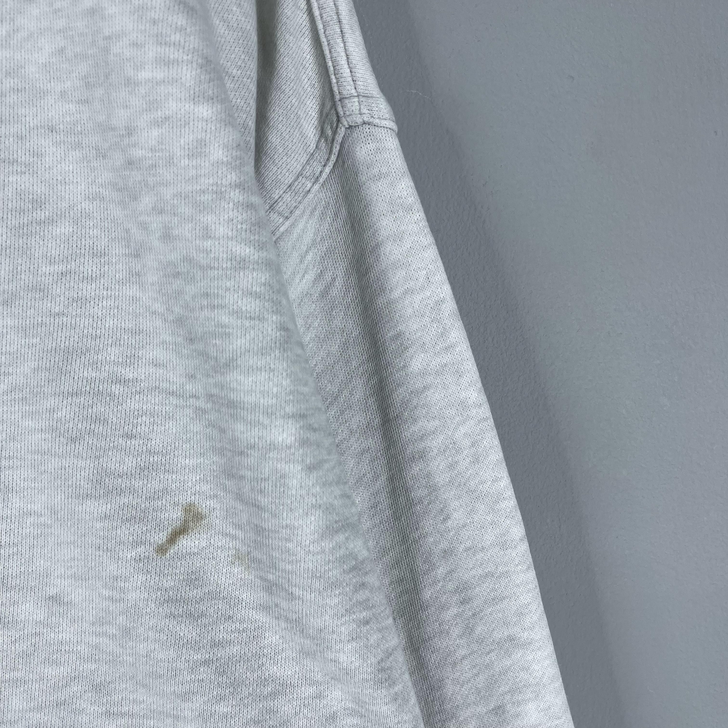 Adidas Vintage ADIDAS Big Logo Embroidery Distressed Sweatshirt Size US M / EU 48-50 / 2 - 4 Thumbnail