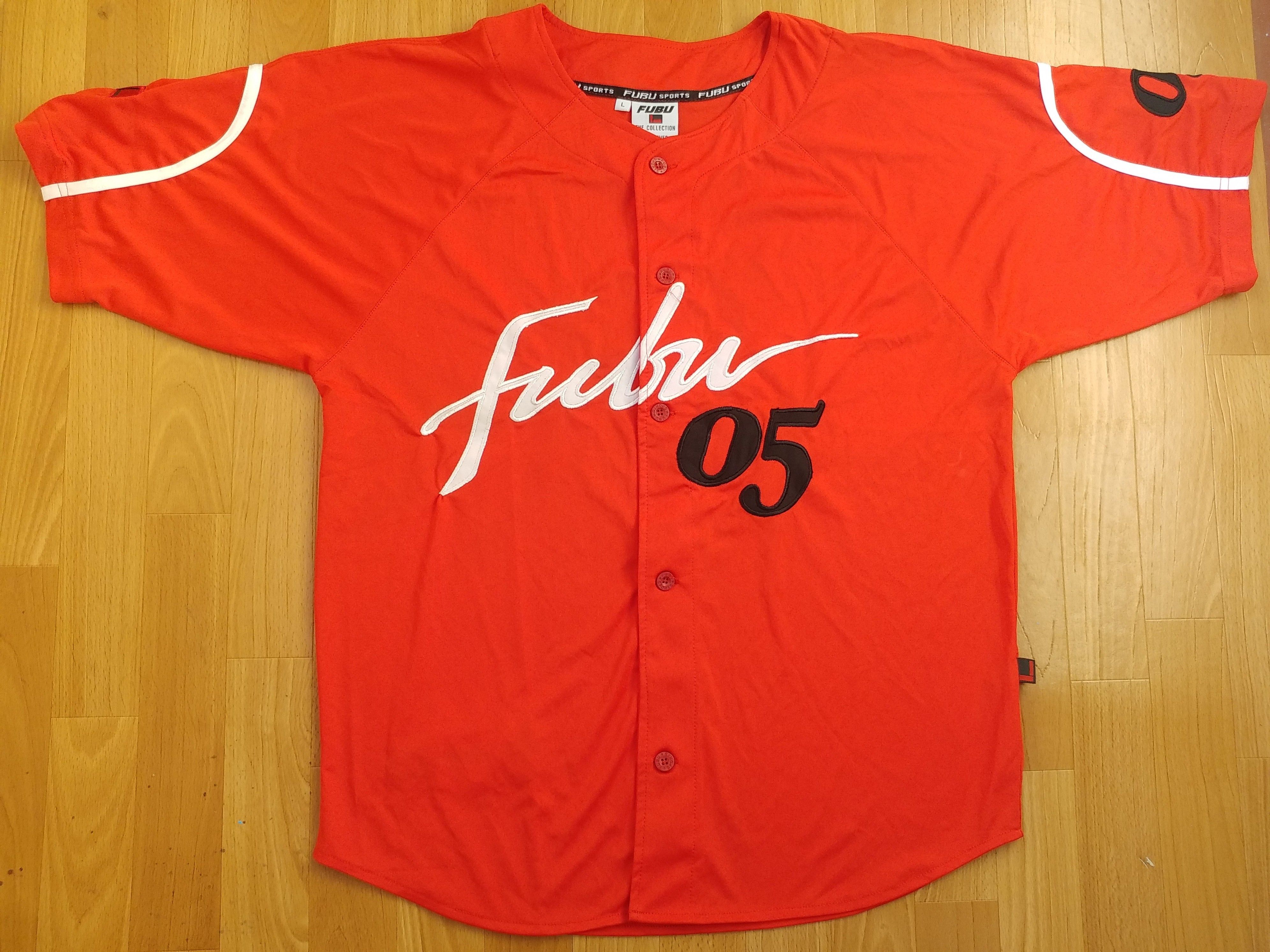 Fubu FUBU jersey, red, vintage hip hop t-shirt, 90s hip hop L Size US L / EU 52-54 / 3 - 2 Thumbnail