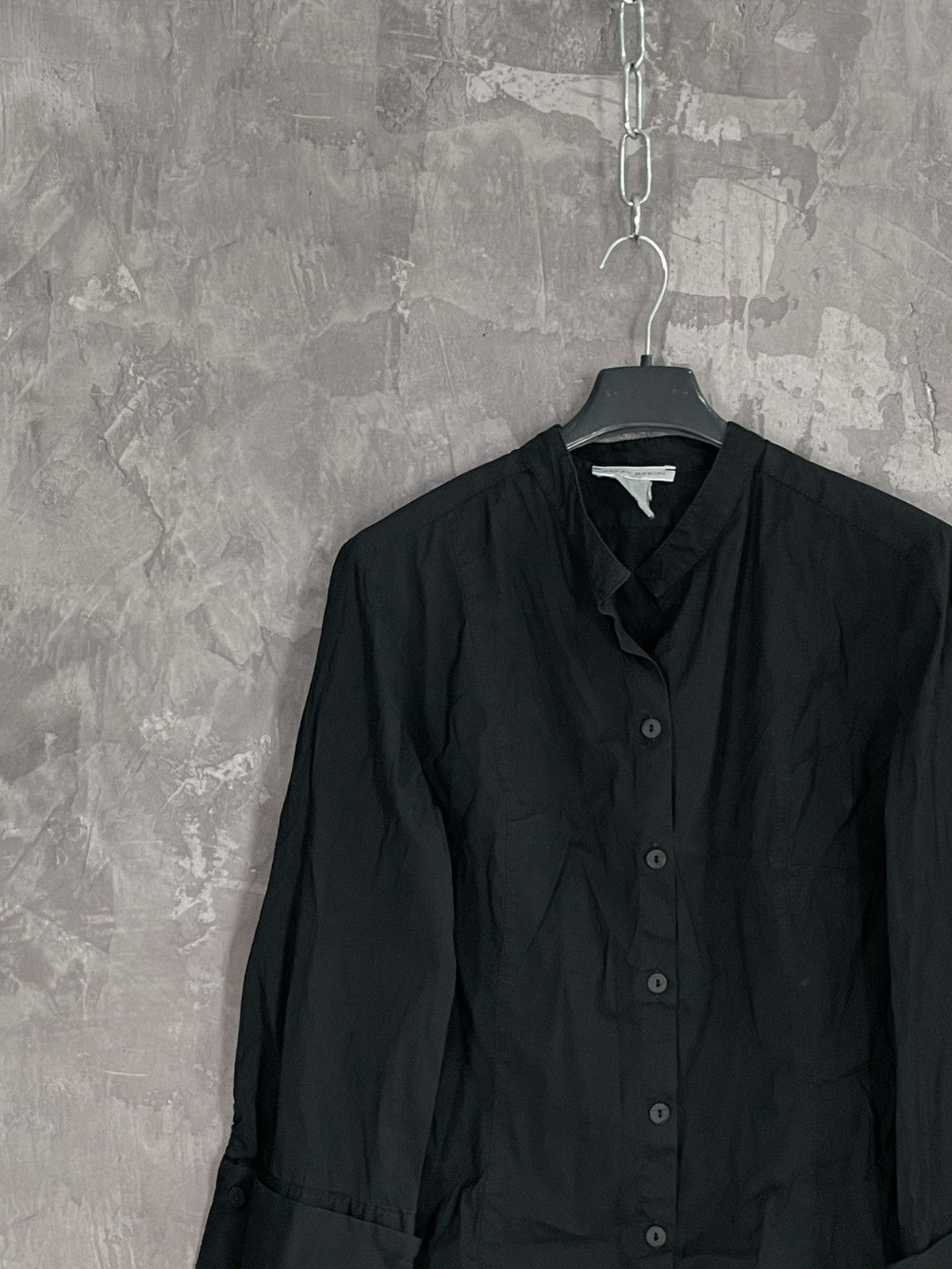 Sarah Pacini × Vintage Sarah Pacini asymmetric blouse Flared sleeve vintage 90s Size M / US 6-8 / IT 42-44 - 3 Thumbnail