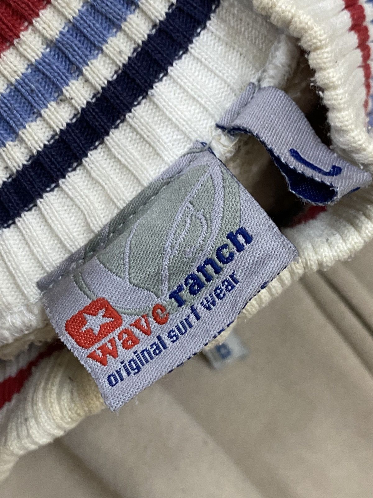 Vintage Vtg 90s Wave Ranch Varsity Big Logo Jacket Size US M / EU 48-50 / 2 - 12 Thumbnail