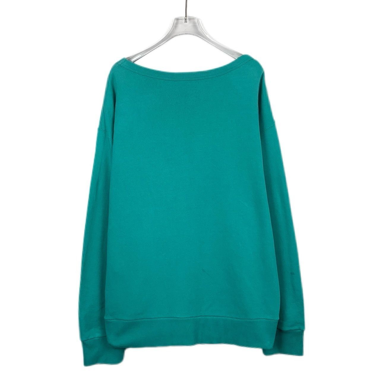 Gucci Gucci Lake Green Blind For Love Logo Cotton Sweatshirt L Lon Size L / US 10 / IT 46 - 8 Thumbnail