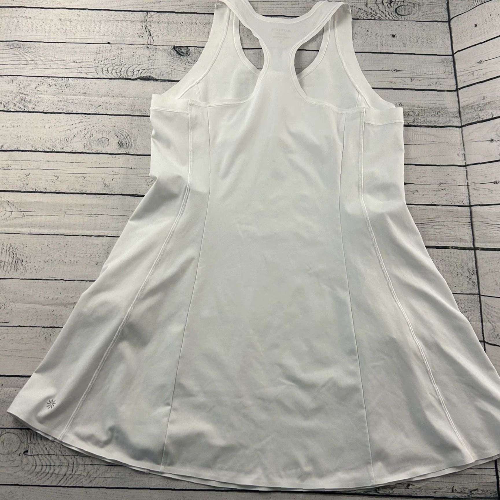 Athleta VINTAGE Athleta Levitate Dress Women's XL White Size XL / US 12-14 / IT 48-50 - 5 Thumbnail