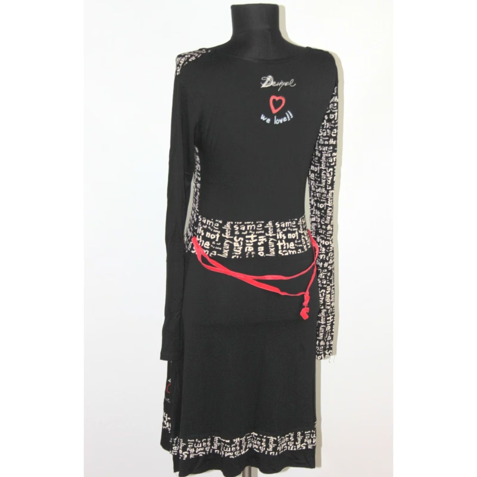 Desigual Desigual Dress Womens MIDI A-Line Size M Multicoloured 95cm Length 37cm Shoulder 43cm Armpit to Armpit 67cm Sleeve Mens Womens Size M / US 6-8 / IT 42-44 - 5 Thumbnail