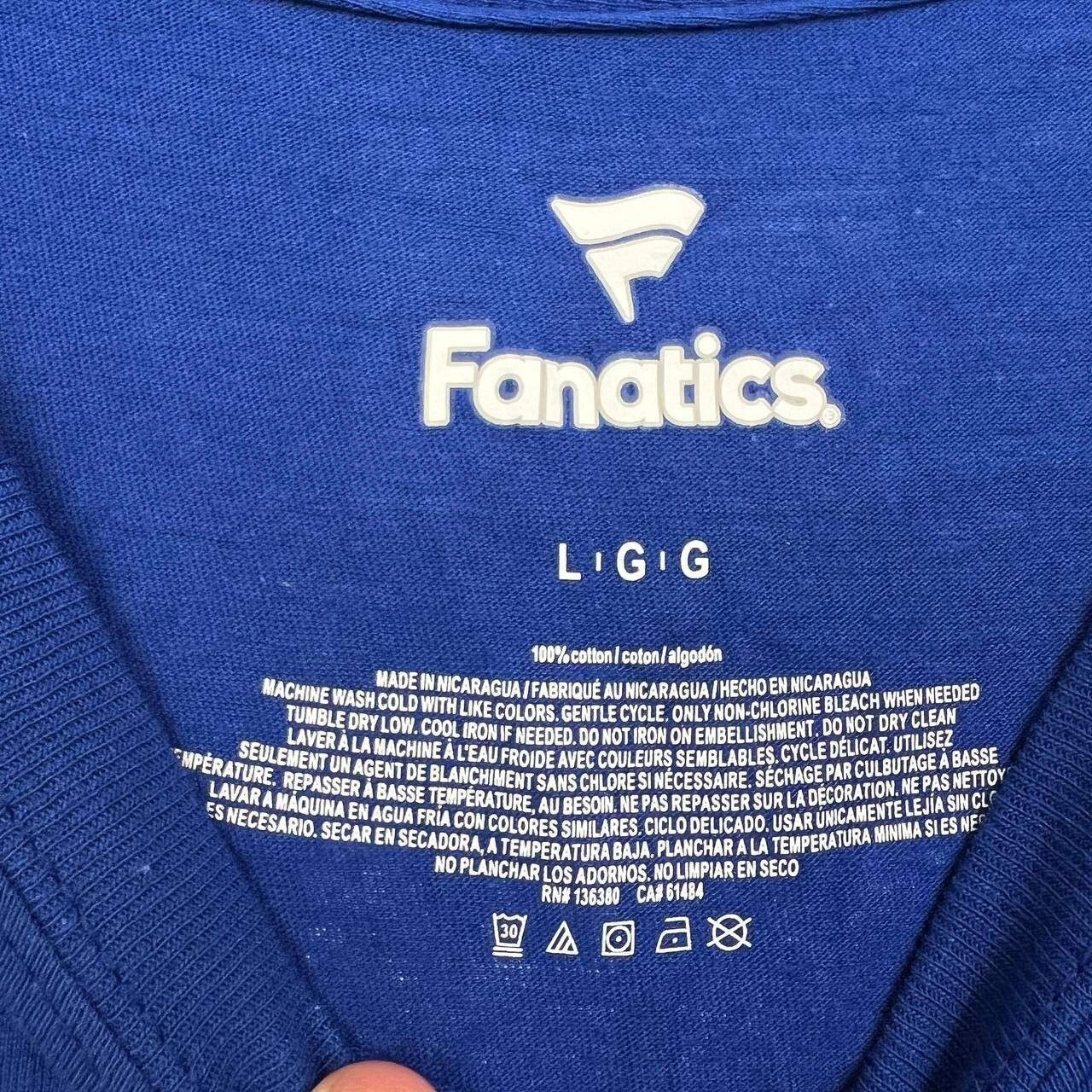 Other New York Giants Simms #11 Shirt Men Short Sleeve Crew Neck L Size US L / EU 52-54 / 3 - 3 Thumbnail