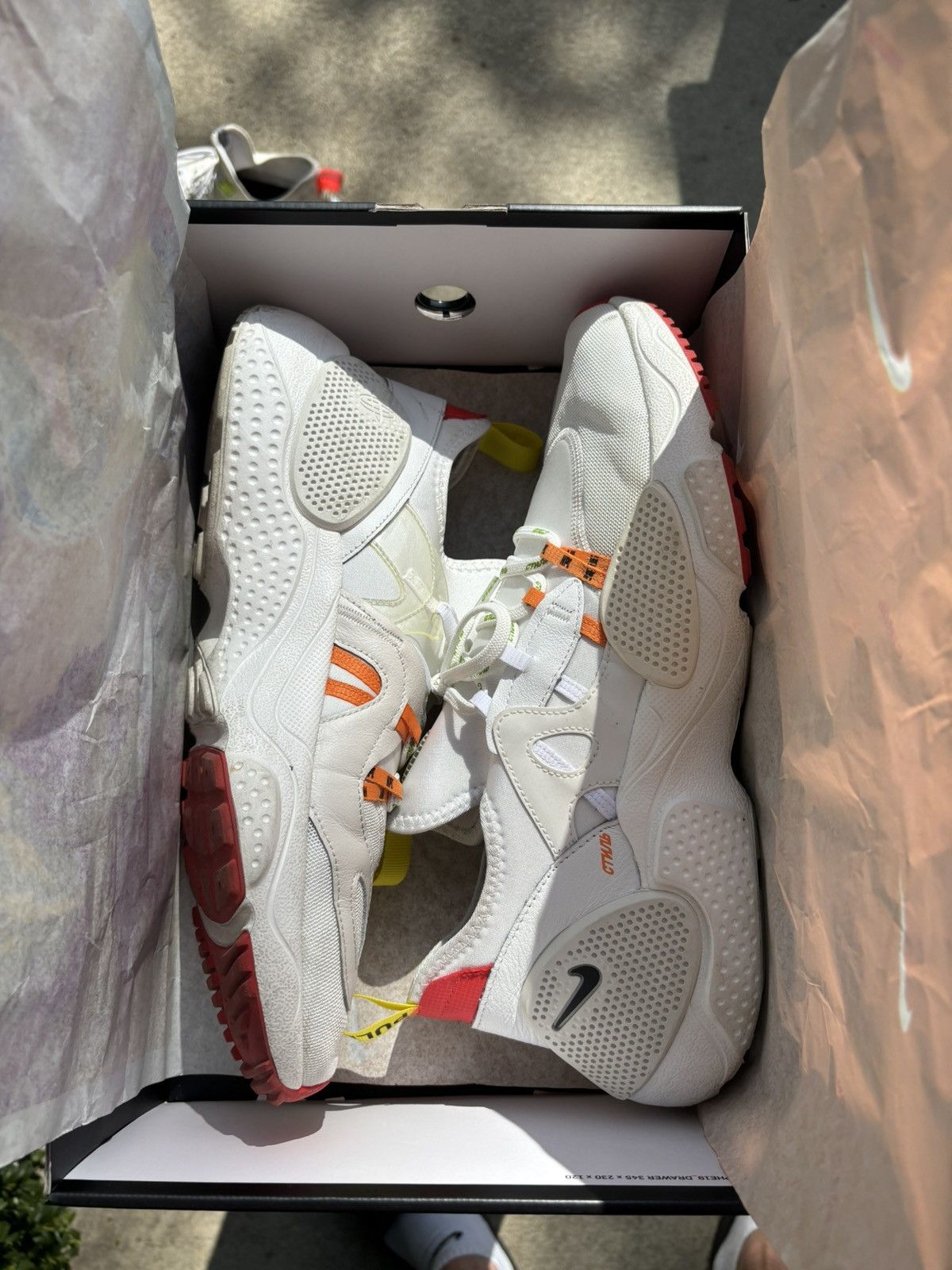 Heron Preston × Nike Heron Preston X Huarache E.D.G.E. 'sail' Size US 12 / EU 45 - 9 Thumbnail