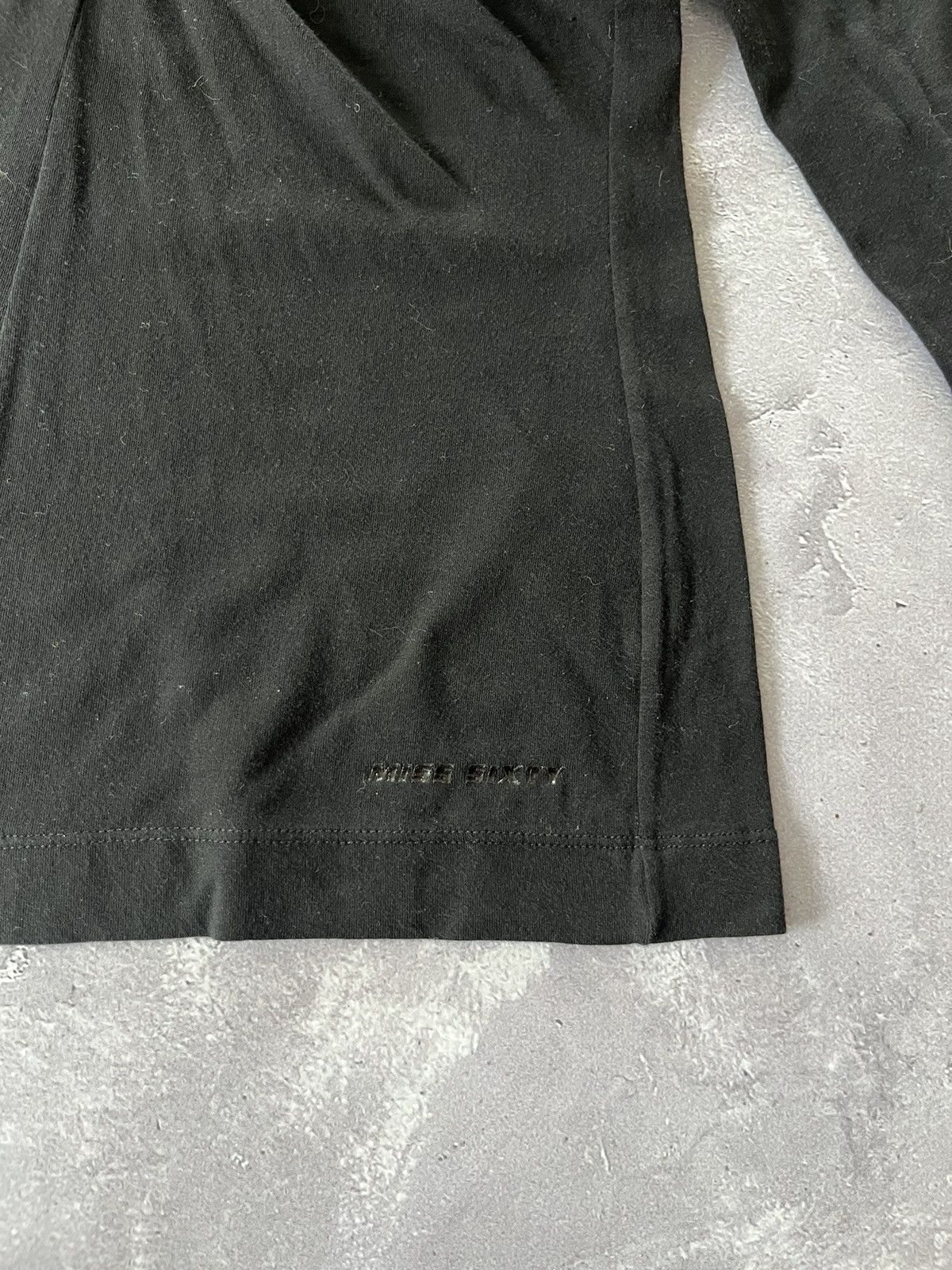 Miss Sixty Miss Sixty Black Avant Garde Long Sleeve 3/4 T-Shirt Size M / US 6-8 / IT 42-44 - 2 Thumbnail