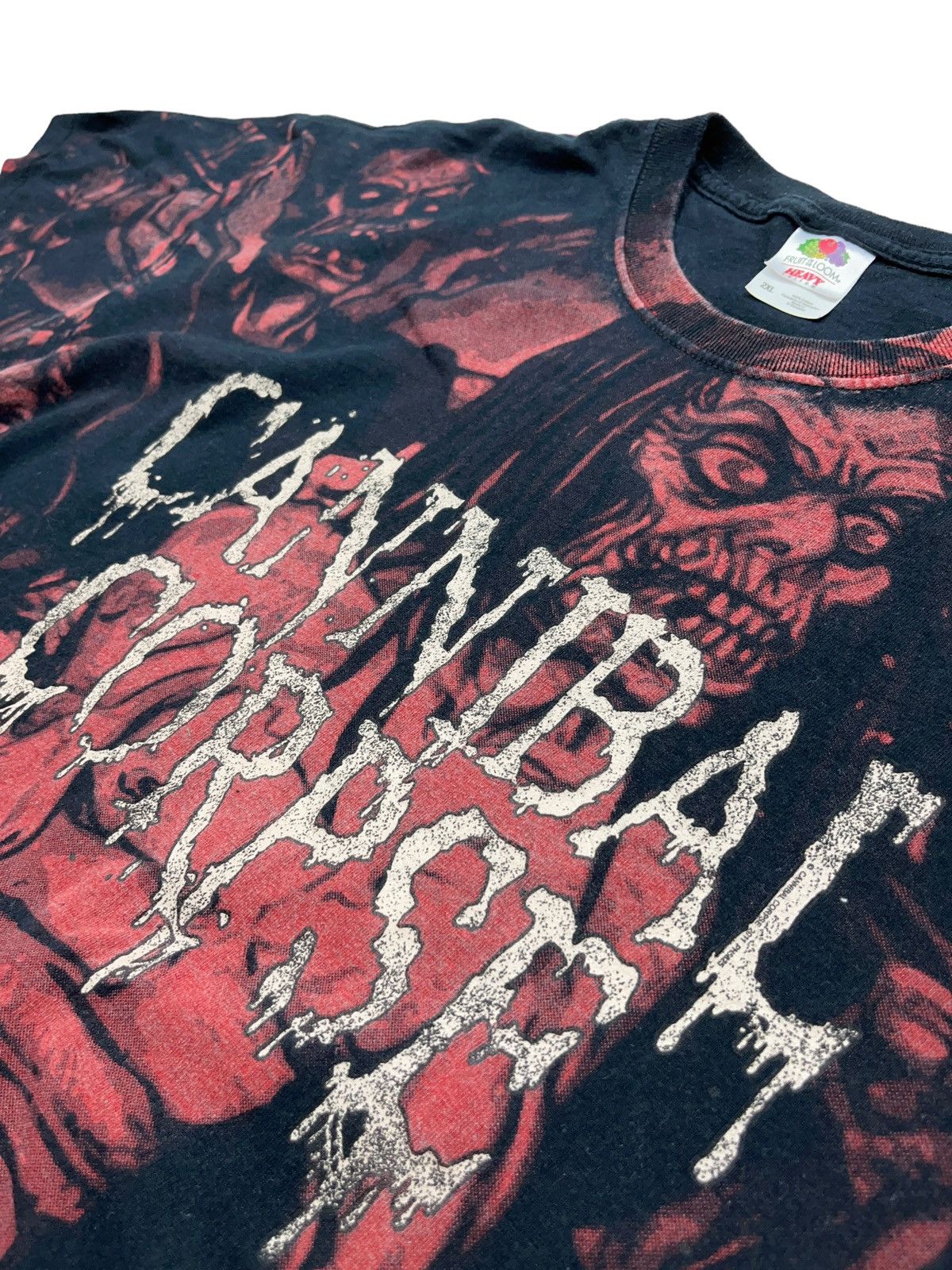 Band Tees Vintage Cannibal Corpse All Over Print T-shirt Size US XL / EU 56 / 4 - 5 Thumbnail