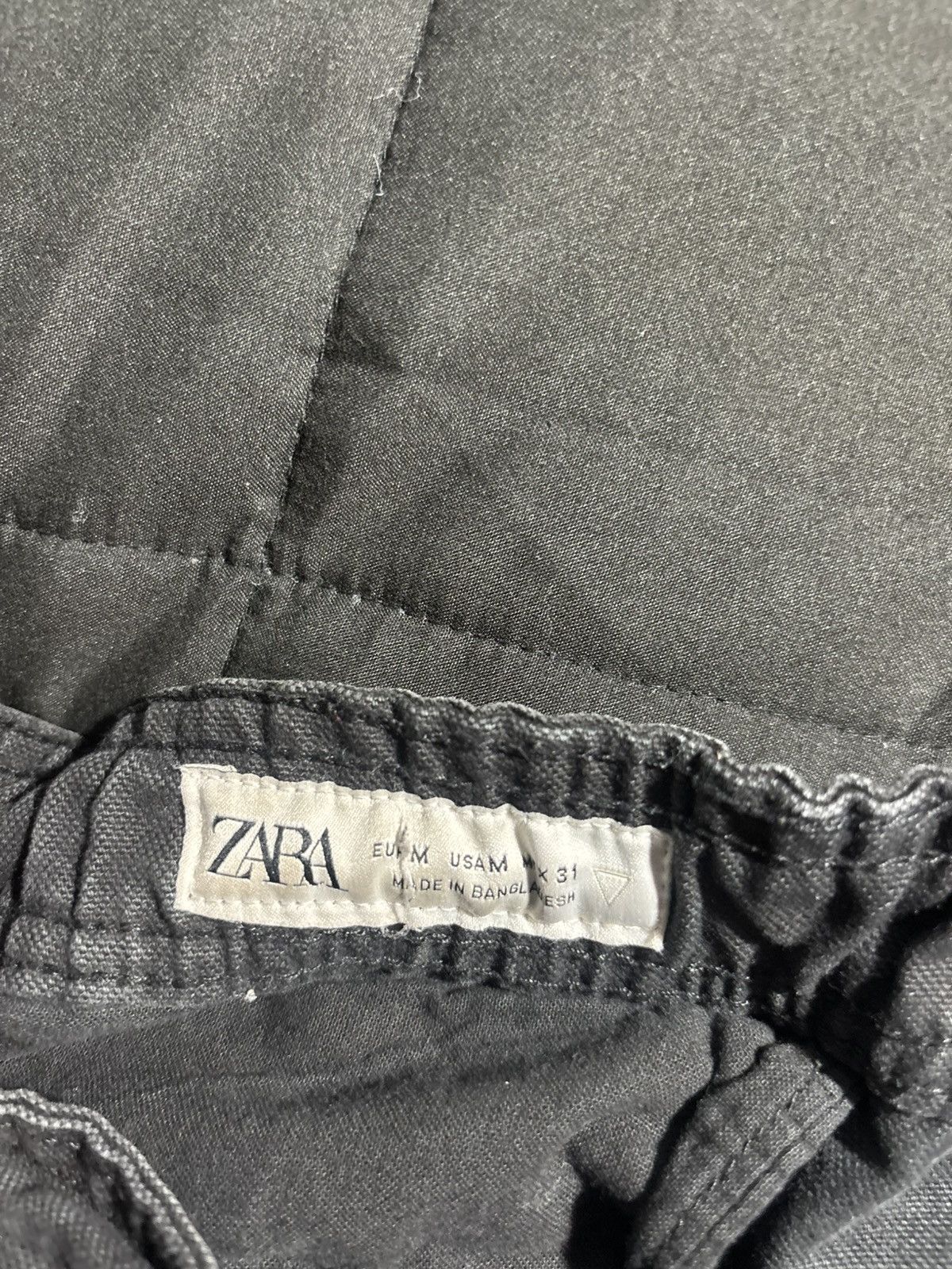 Zara Zara Multi-Zipper MetalWork Cargos Size US 31 - 6 Thumbnail