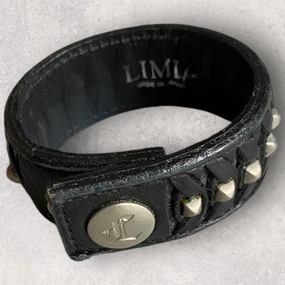 Yohji Yamamoto Limi Feu One Role Studded Bracelet Size ONE SIZE - 5 Thumbnail