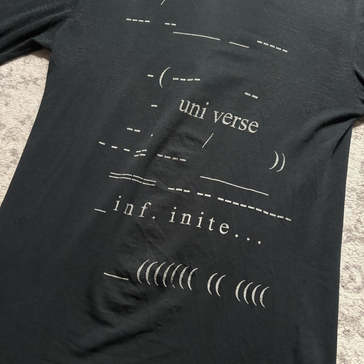 Raf Simons Raf Simons SS05 Universe Infinite Graphic Long Sleeve Tee Size US S / EU 44-46 / 1 - 6 Thumbnail