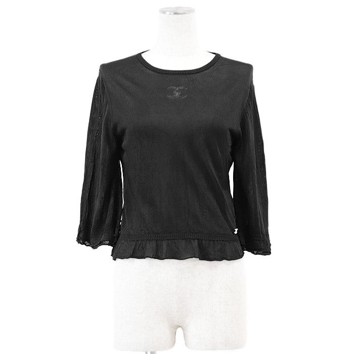 Chanel Chanel Chanel P74998 100% Silk Knit Top Others Tops P74998 DUTY FREE for USA Size ONE SIZE - 1 Thumbnail