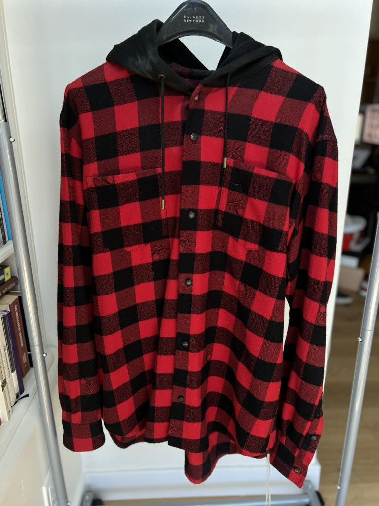 Mastermind World MASTERMIND WORLD HOODED FLANNEL Size US L / EU 52-54 / 3 - 1 Thumbnail