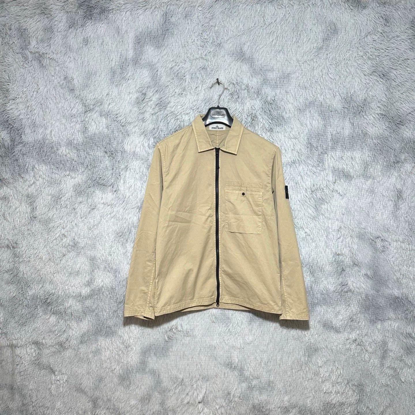 Stone Island Stone Island 22SS Single Pocket Washed Jacket Size US L / EU 52-54 / 3 - 1 Thumbnail