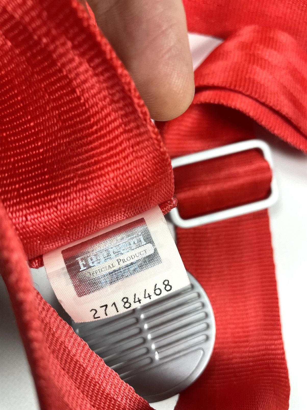 Ferrari Rare Ferrari Red Limited Belt Size ONE SIZE - 6 Thumbnail