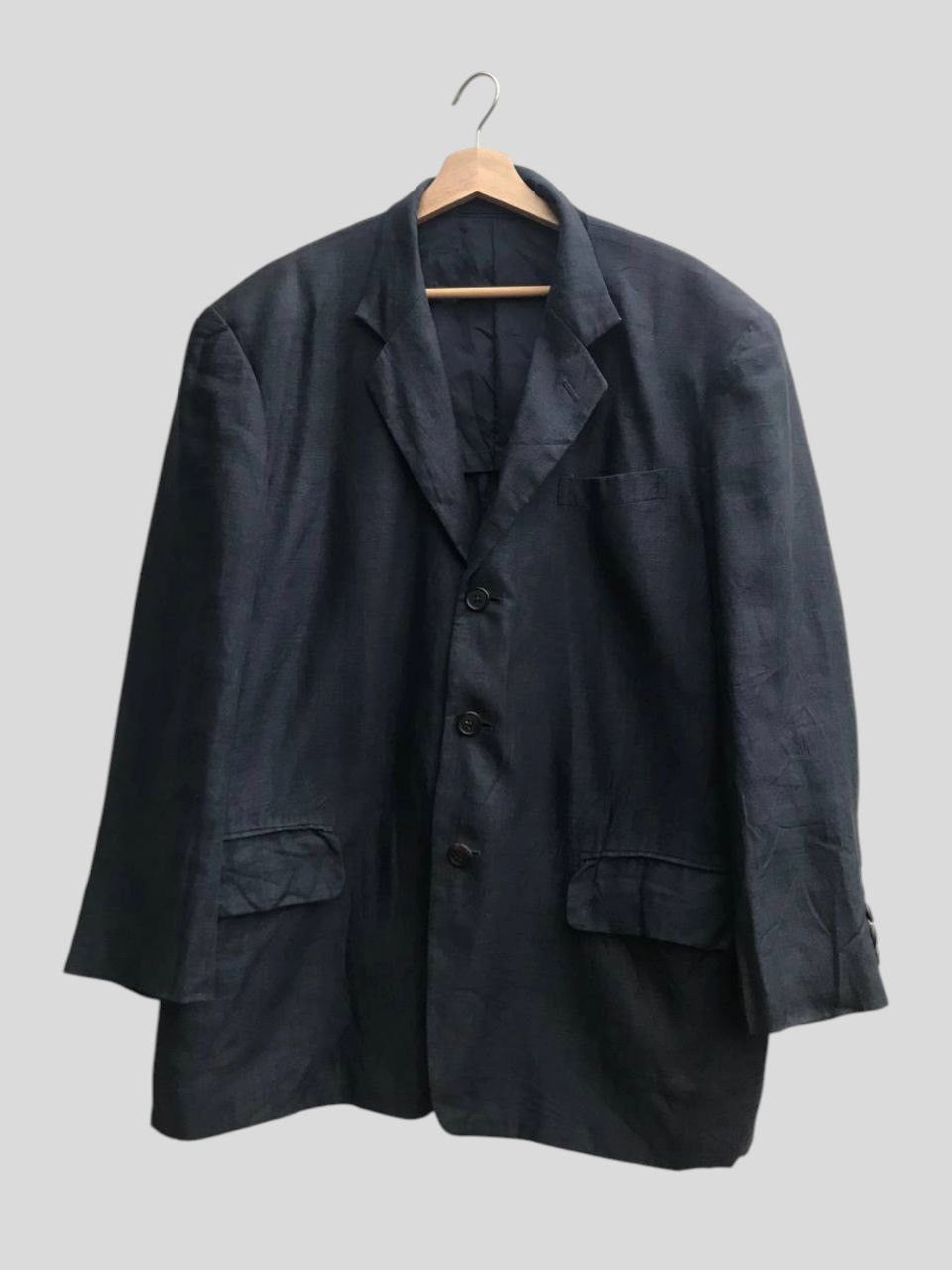 Yohji Yamamoto Vintage Y’s for Men Linen Jacket Size US M / EU 48-50 / 2 - 2 Thumbnail