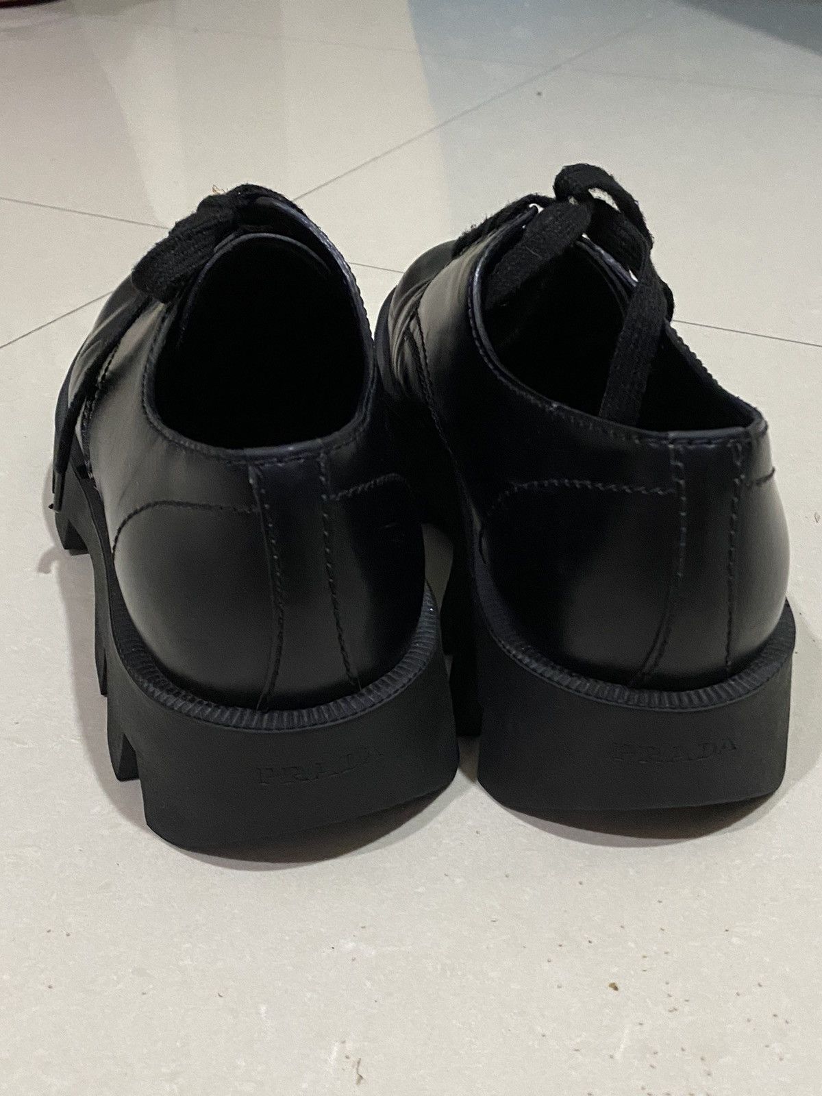 Prada PRADA Leather Derby Shoes Size US 9.5 / EU 42-43 - 6 Thumbnail