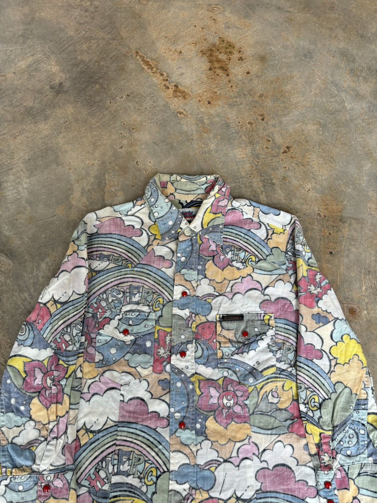 Other Vintage Hysteric Glamour Full Print Shirt Size US M / EU 48-50 / 2 - 5 Thumbnail