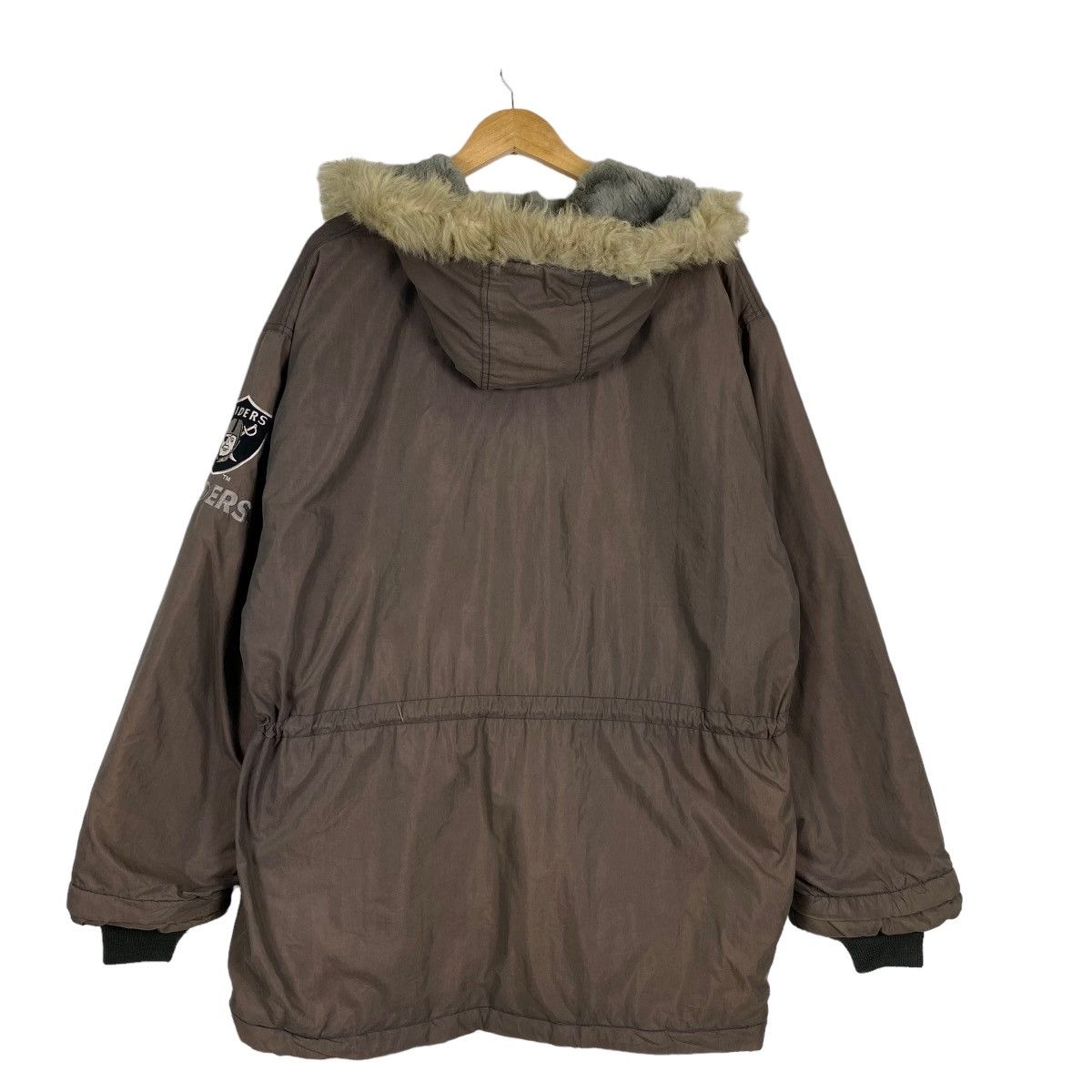 Japanese Brand × NFL NFL OFFICIAL RAIDERS Parka hoodie jacket Size US L / EU 52-54 / 3 - 10 Thumbnail