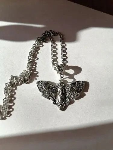 Jewelry Mayumi x Asaka Skull Gothic Butterfly Pendant Necklace Size ONE SIZE - 4 Thumbnail