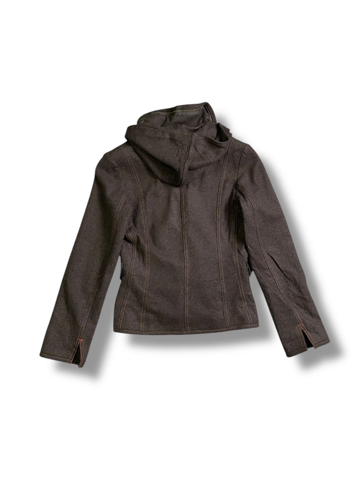 Japanese Brand × Vintage M.A x Japanese Brand Hooded Zipper Wool Jacket (38) Size US S / EU 44-46 / 1 - 5 Thumbnail