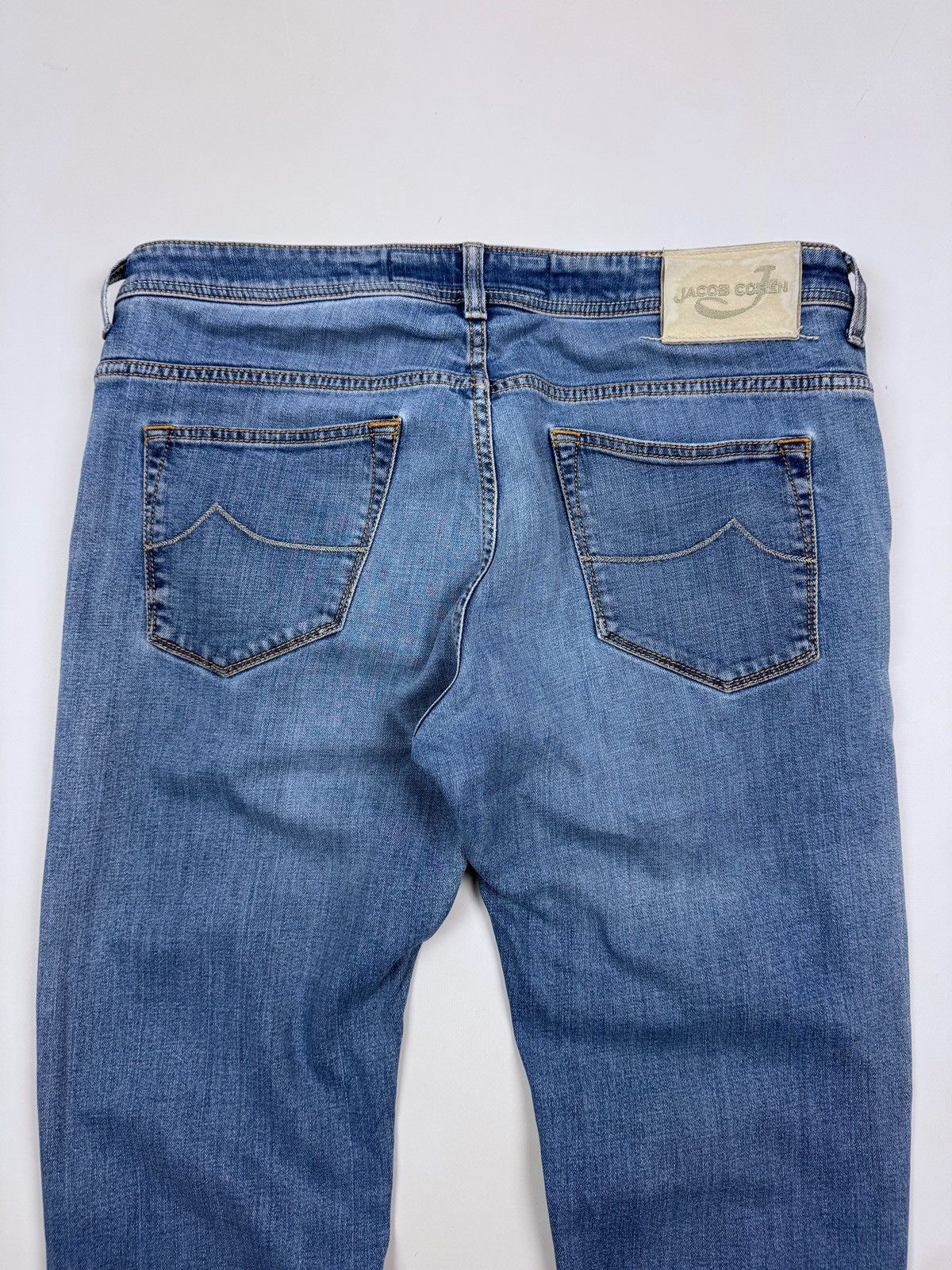 Jacob Cohen Distressed Jacob Cohen Washed Denim Jeans Made in Italy Size US 36 / EU 52 - 14 Thumbnail