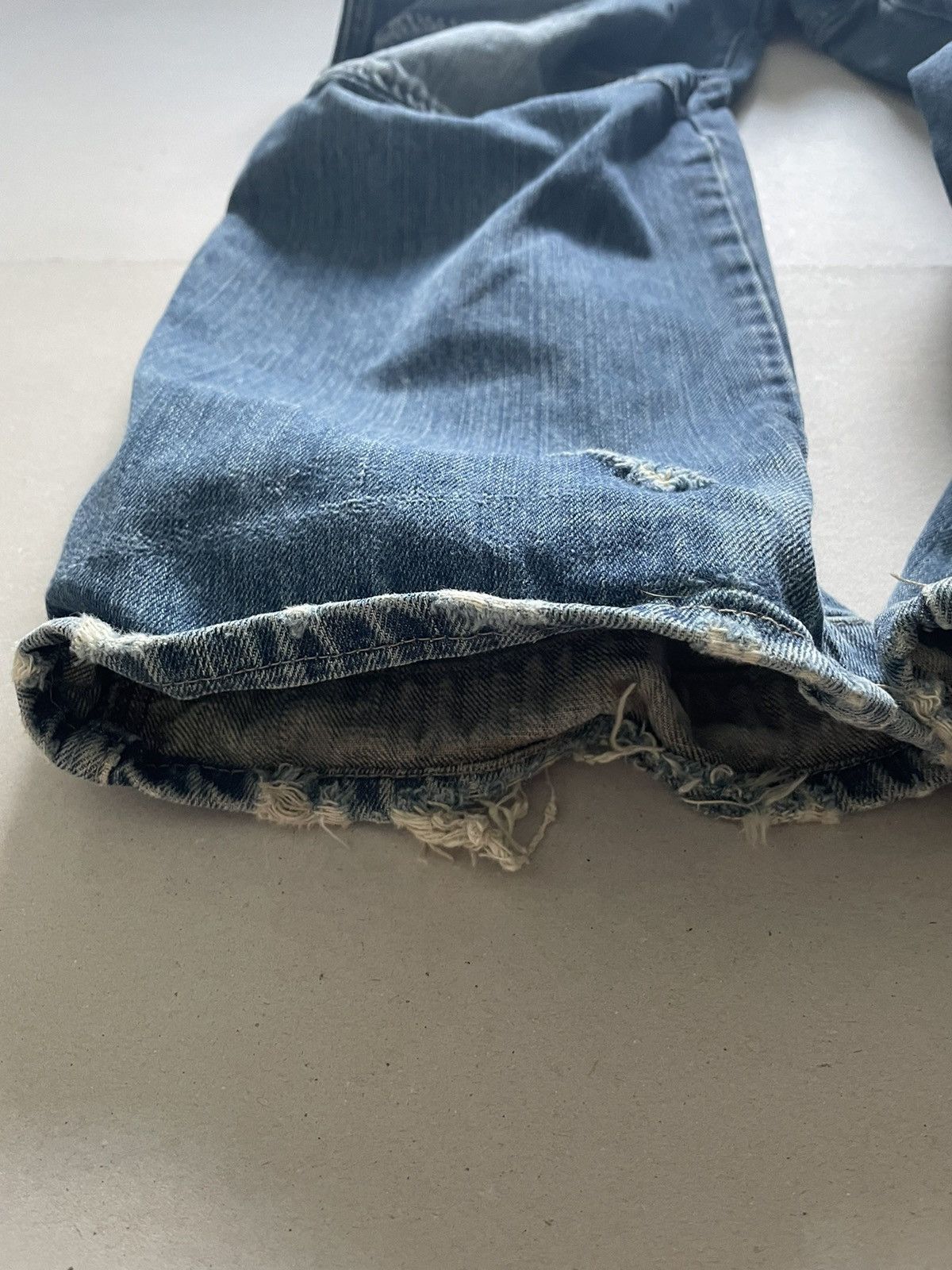 G-Star × Vintage Vintage G Star Raw Biker Knee Jeans g star denim pants Size US 32 / EU 48 - 9 Thumbnail