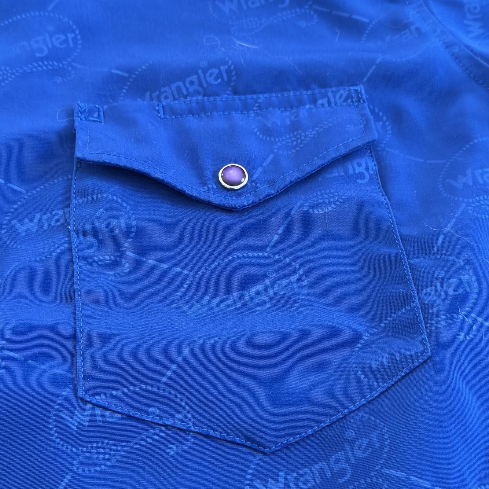 Wrangler Vintage 80s 90s Wrangler Western Cowboy AOP Snap Shirt Size US M / EU 48-50 / 2 - 3 Thumbnail