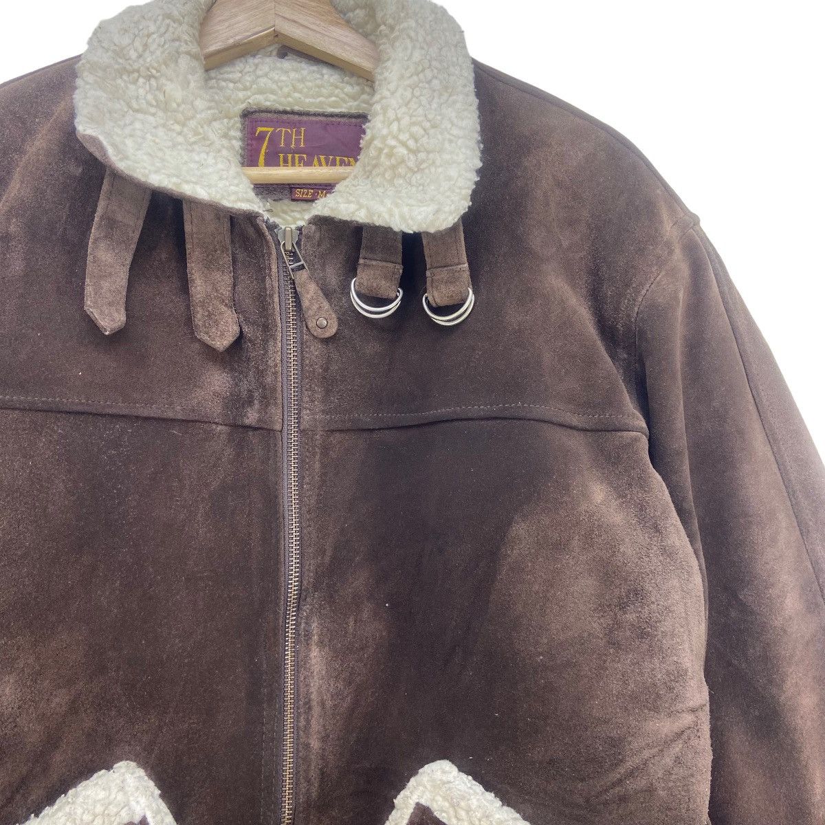 Vintage Vintage 7th Heaven Western Suede Leather Jacket Size US S / EU 44-46 / 1 - 7 Thumbnail