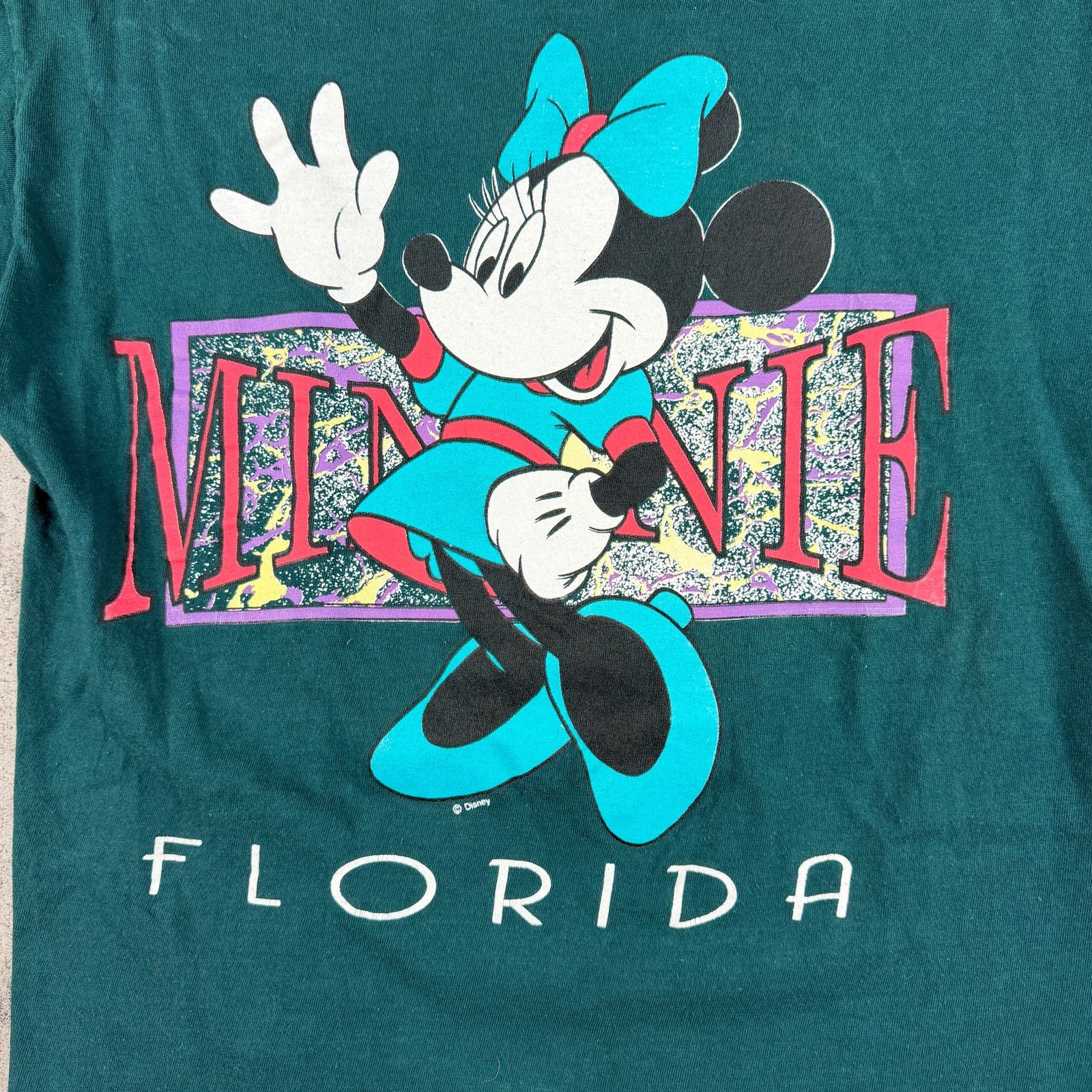 Disney vintage Minnie Mouse Florida Shirt Size Medium 18.5x27 Size US M / EU 48-50 / 2 - 2 Thumbnail