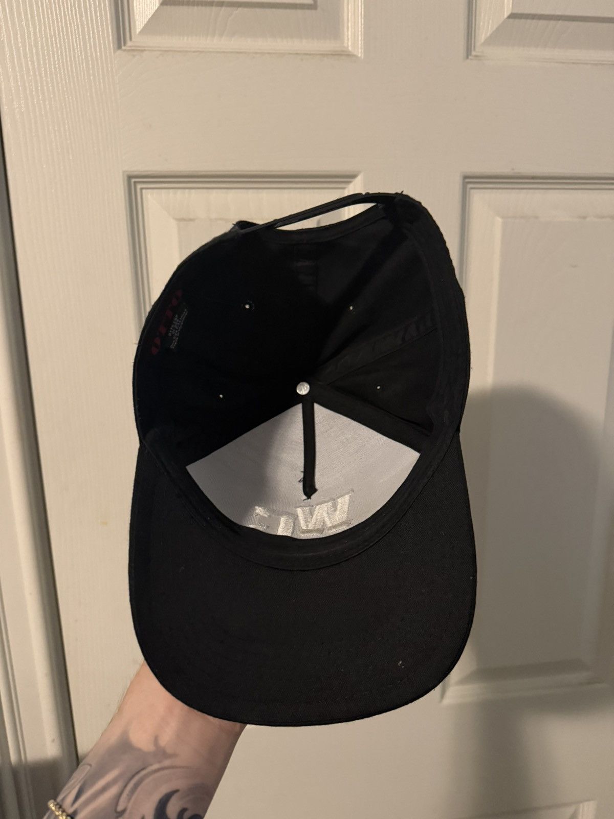 Other Who Cares Supply Co Snapback Black Hat Size ONE SIZE - 3 Thumbnail