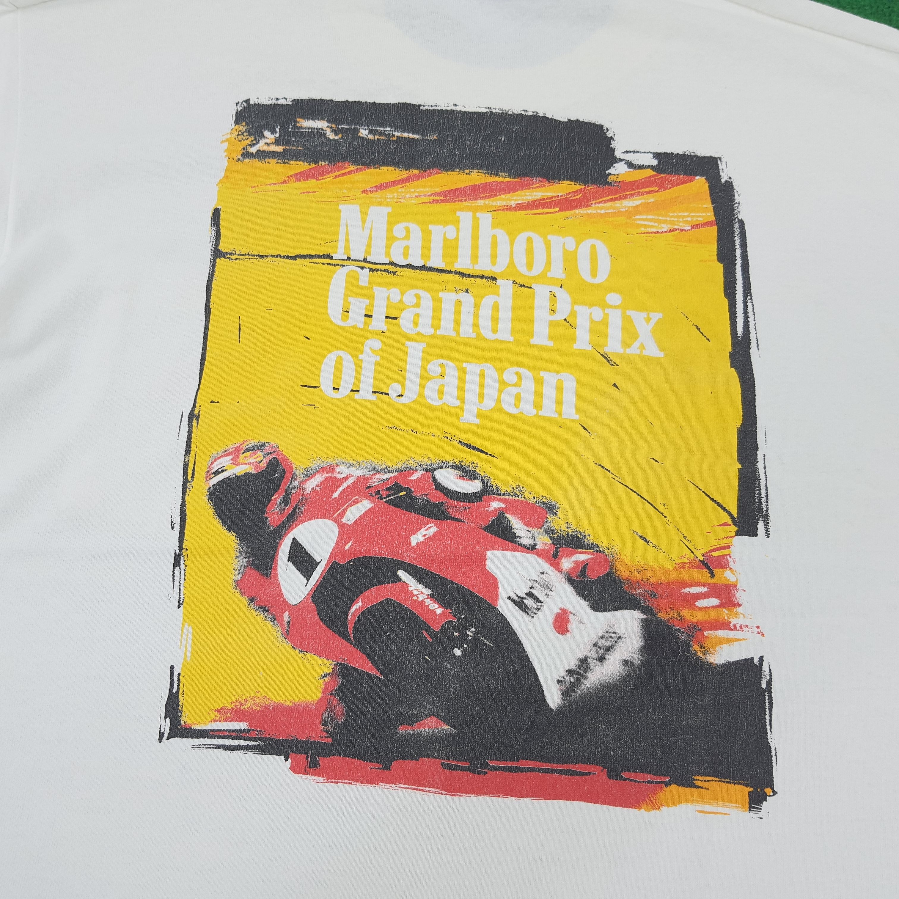 Marlboro × Vintage Vintage Marlboro Grand Prix of Japan Racing Team GP Tshirt Size US L / EU 52-54 / 3 - 2 Thumbnail