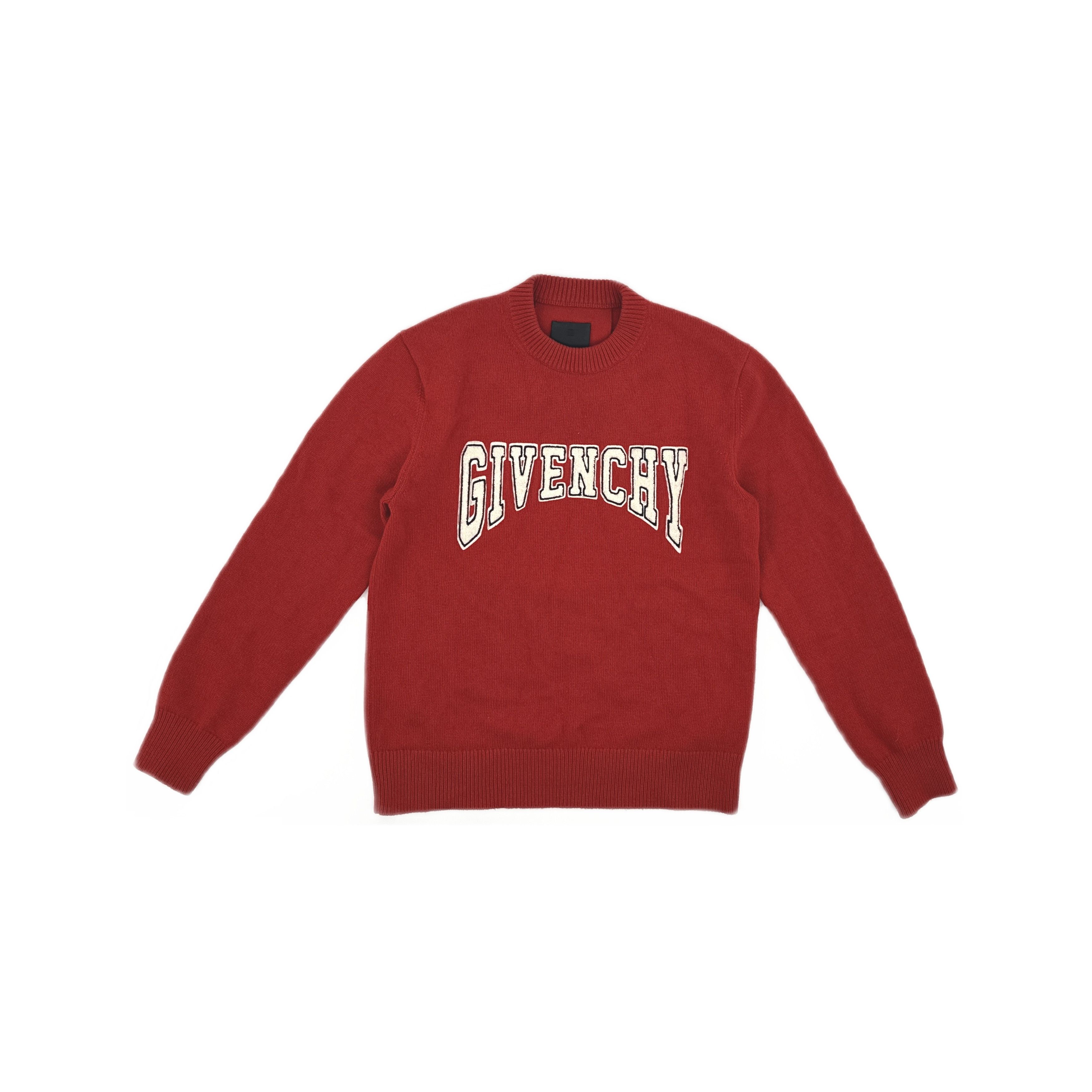 Givenchy Givenchy Embroidered Logo Sweater Size S Size US S / EU 44-46 / 1 - 1 Thumbnail