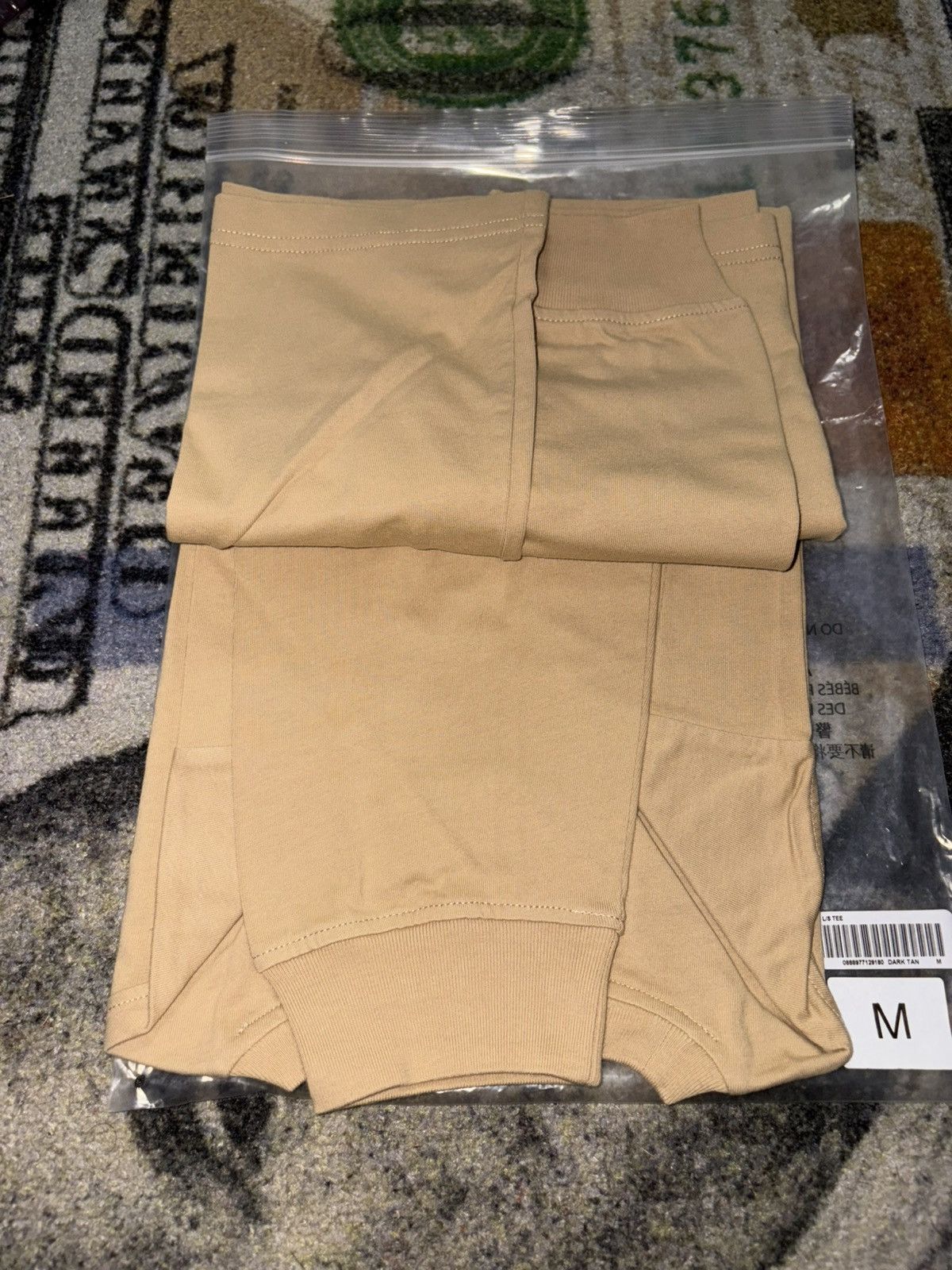 Supreme Supreme Small Box L/S Tee Tan Size US M / EU 48-50 / 2 - 4 Thumbnail
