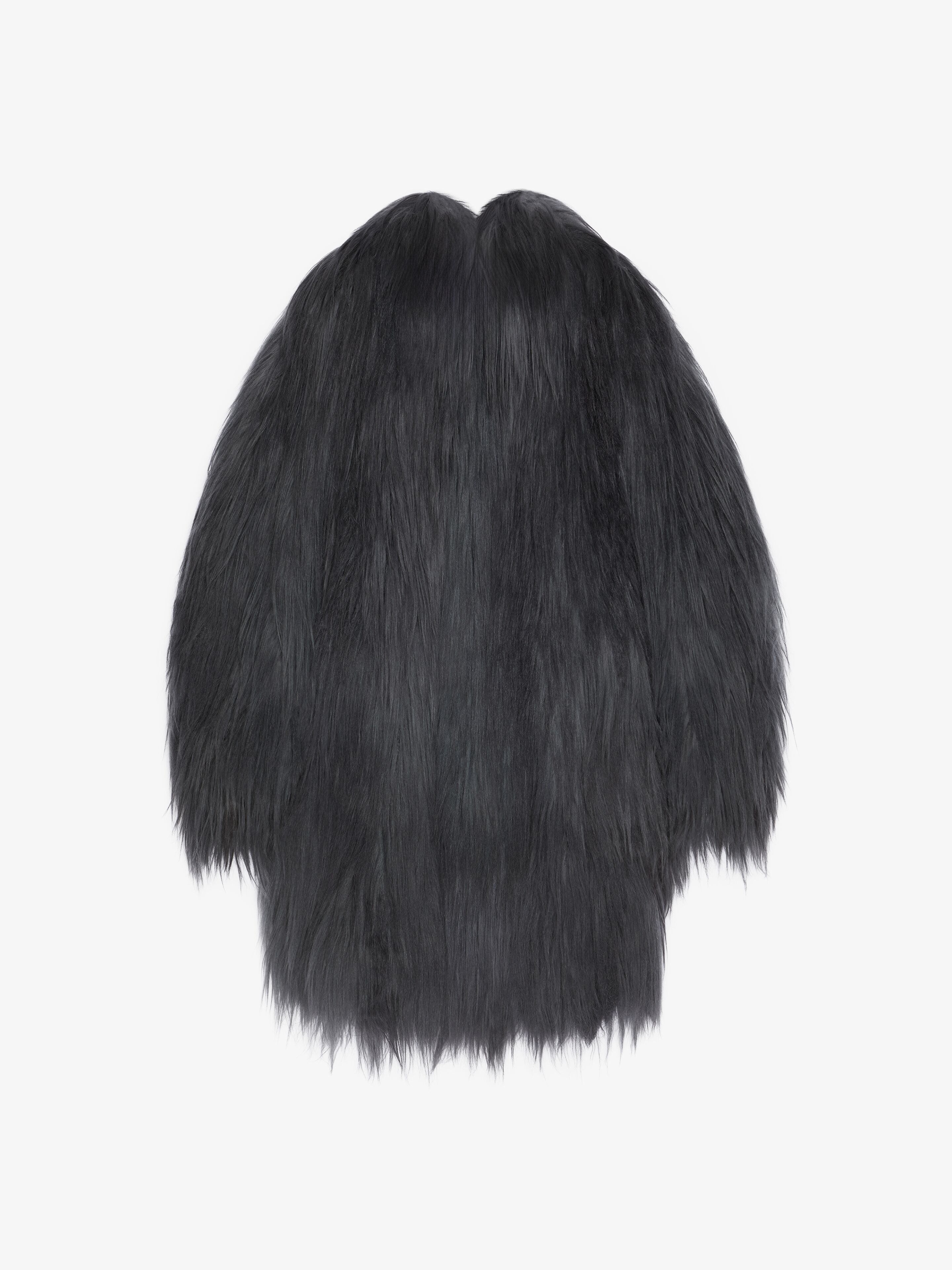 Givenchy o1w1db10925 Fur Coat in Black Size US L / EU 52-54 / 3 - 1 Thumbnail