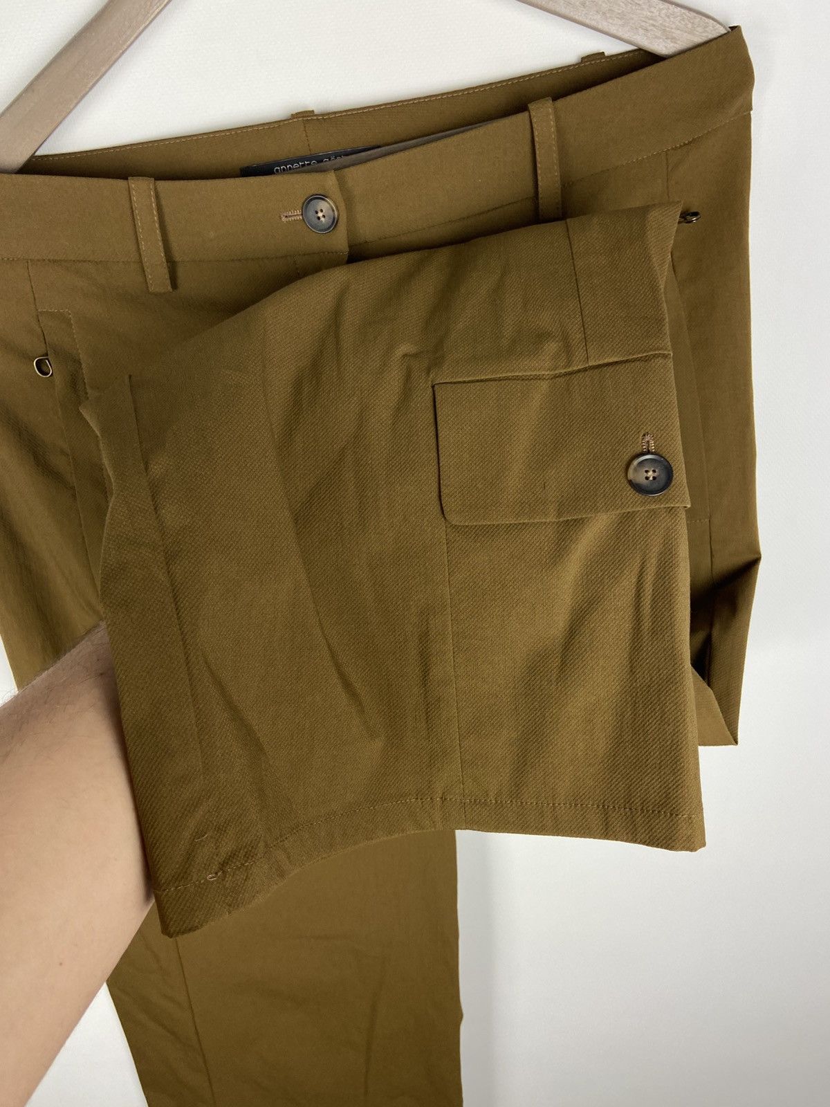 Annette Gortz ANNETTE GORTZ STRAIGHT TABAK PANTS ELISE WITH LOW POCKETS Size 26" / US 2 / IT 38 - 9 Thumbnail